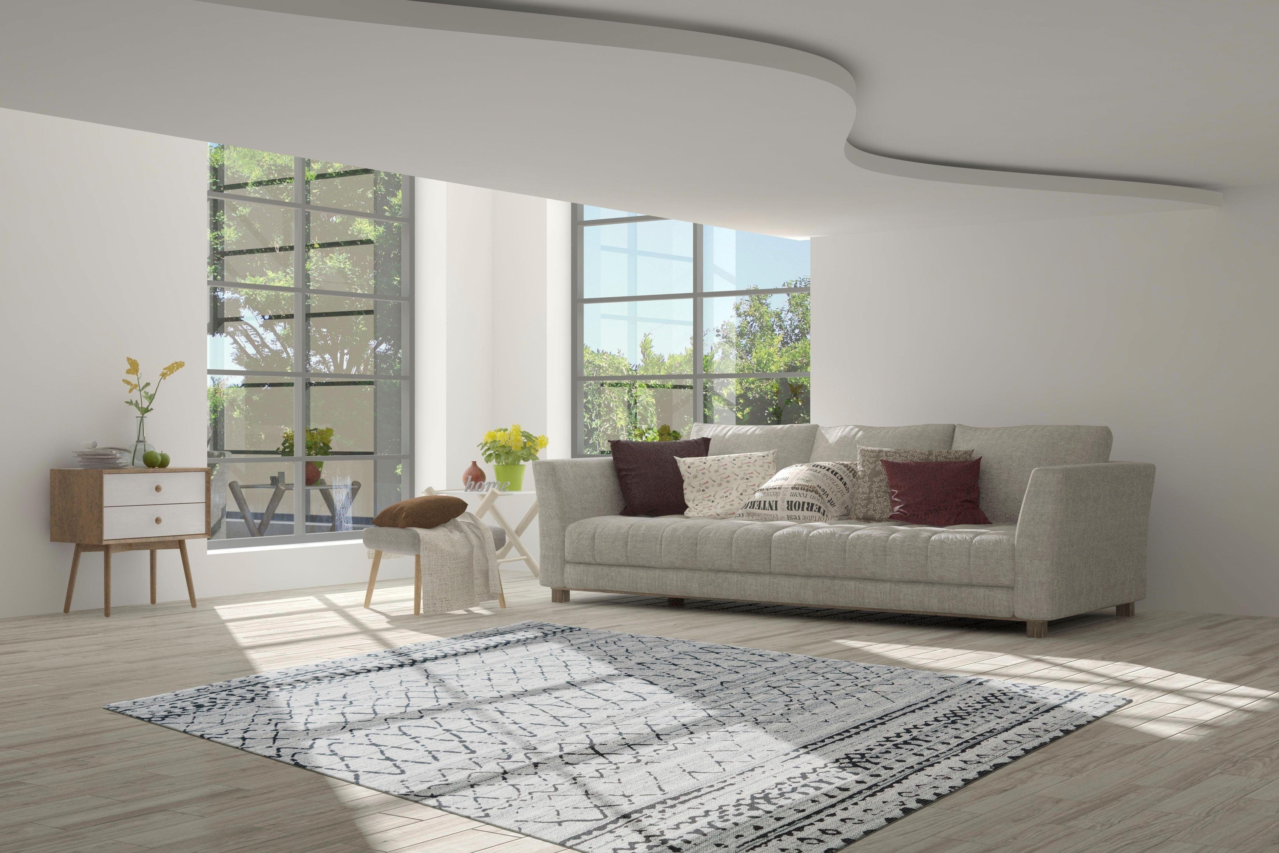 calo-deluxe Vloerkleed Roxy 130 Platweefsel, woonkamer