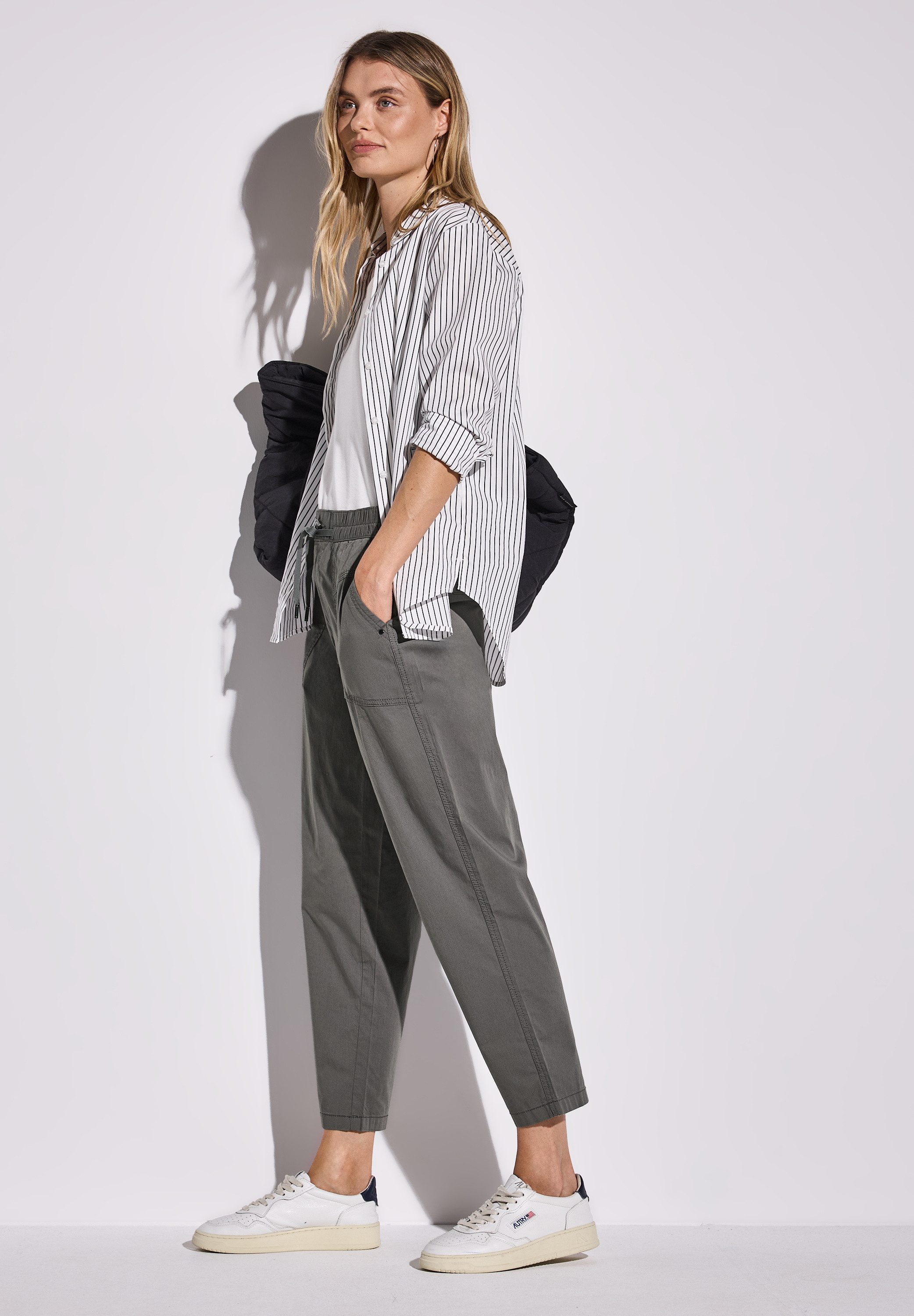 STREET ONE Stoffen broek Style Bonny in cargo-look