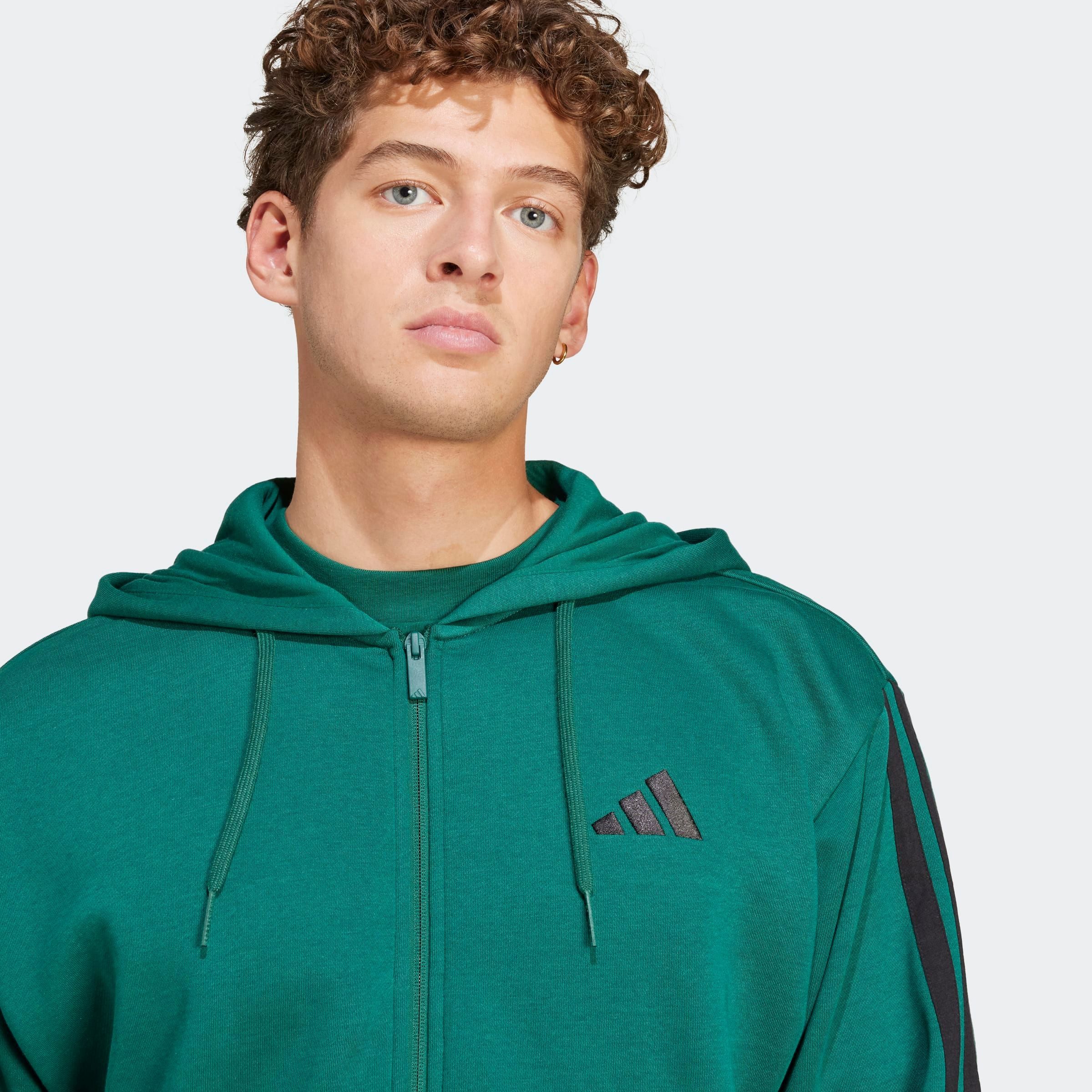 adidas Sportswear Sweatshirt M 3S FL FZ HD