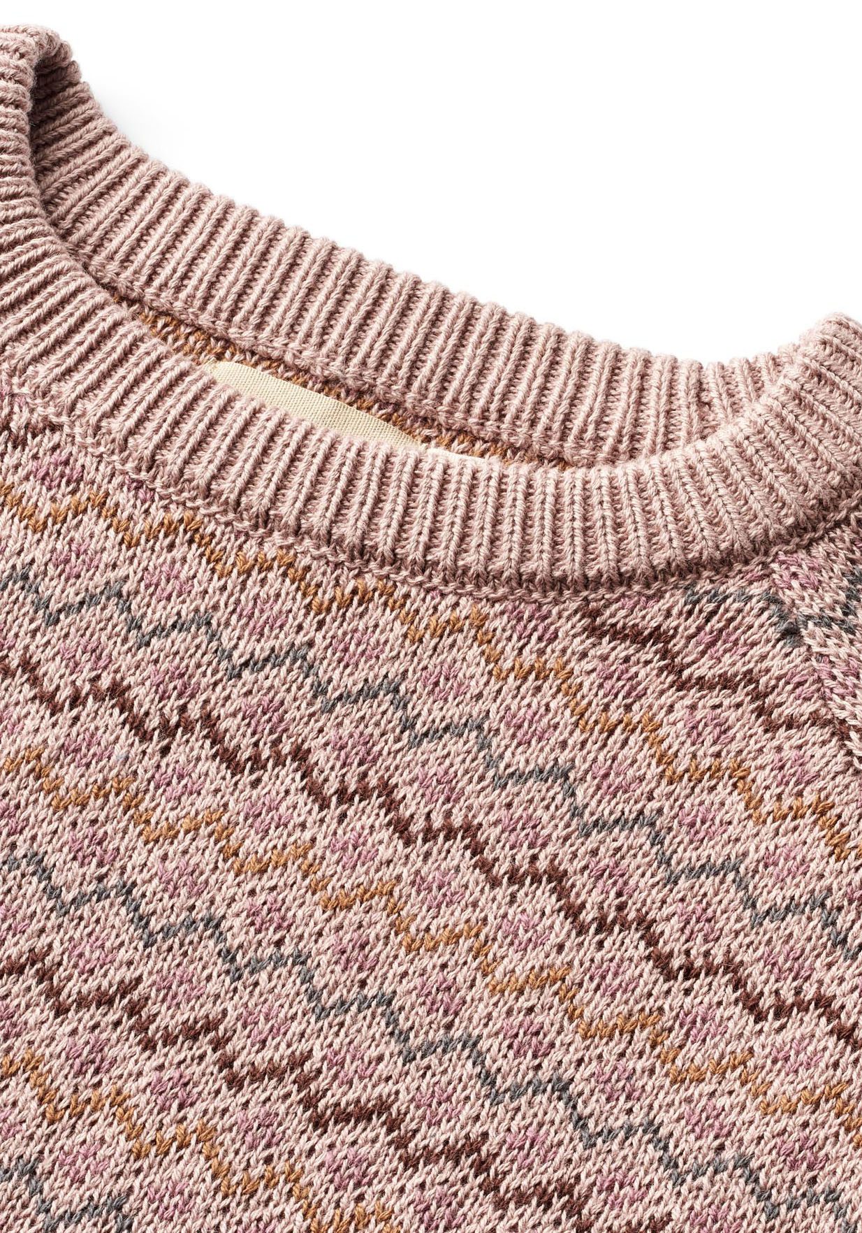 WHEAT Gebreide trui Jacquard Pullover Nanna