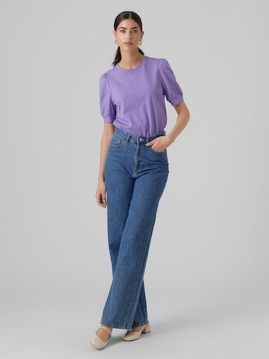 Vero Moda T-shirt VMKERRY 2/4 O-NECK TOP VMA JRS NOOS