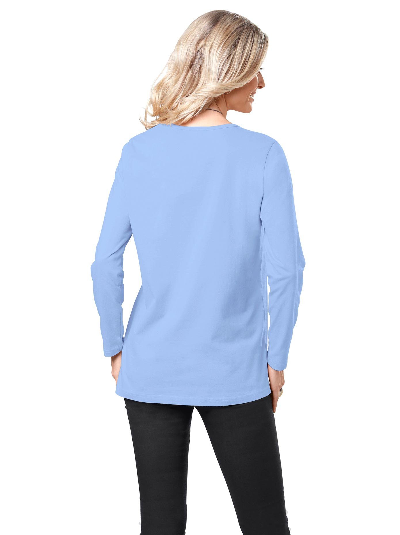 Classic Basics Shirt met lange mouwen Shirt (1-delig)