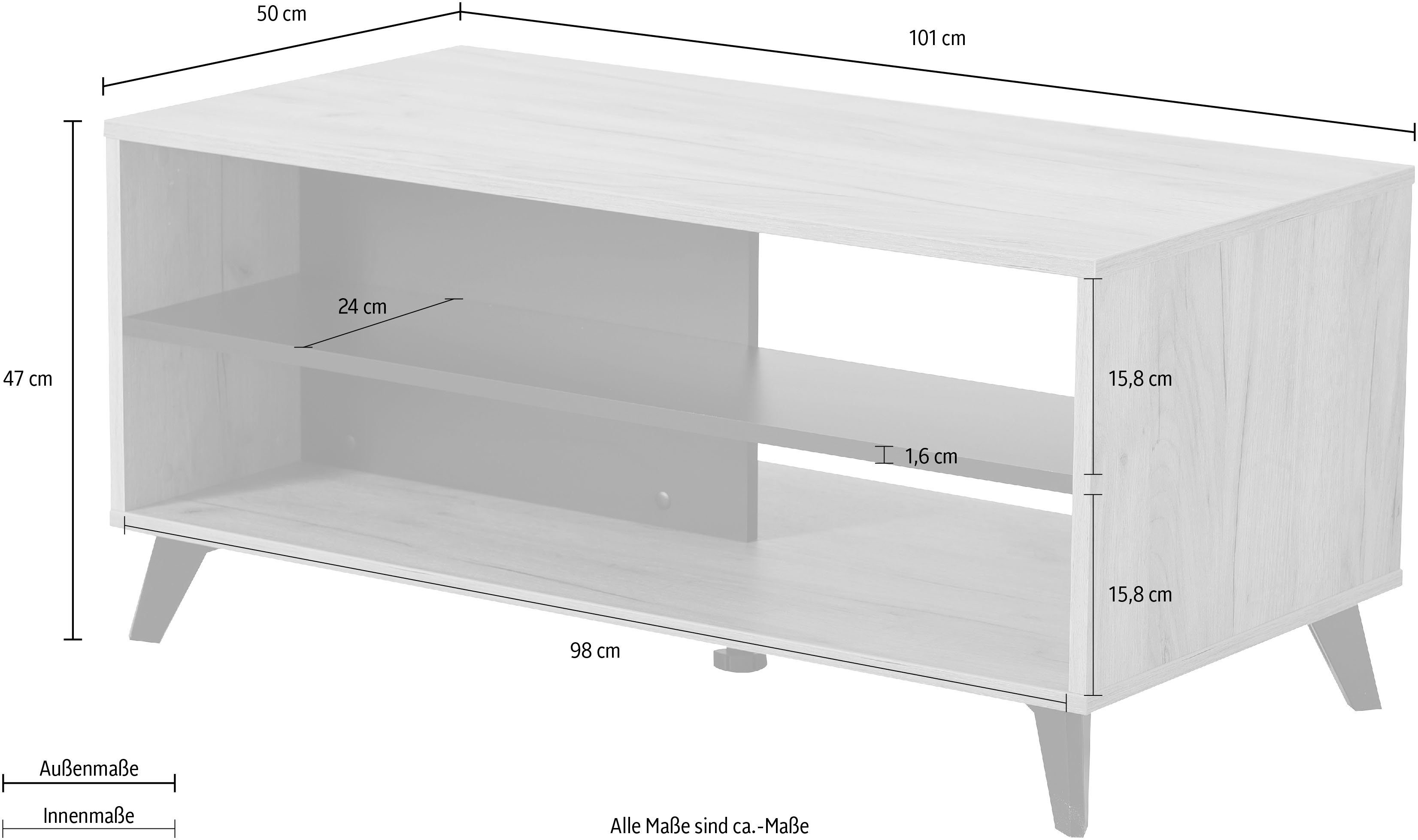 INOSIGN Salontafel Umbria Breedte ca. 101 cm