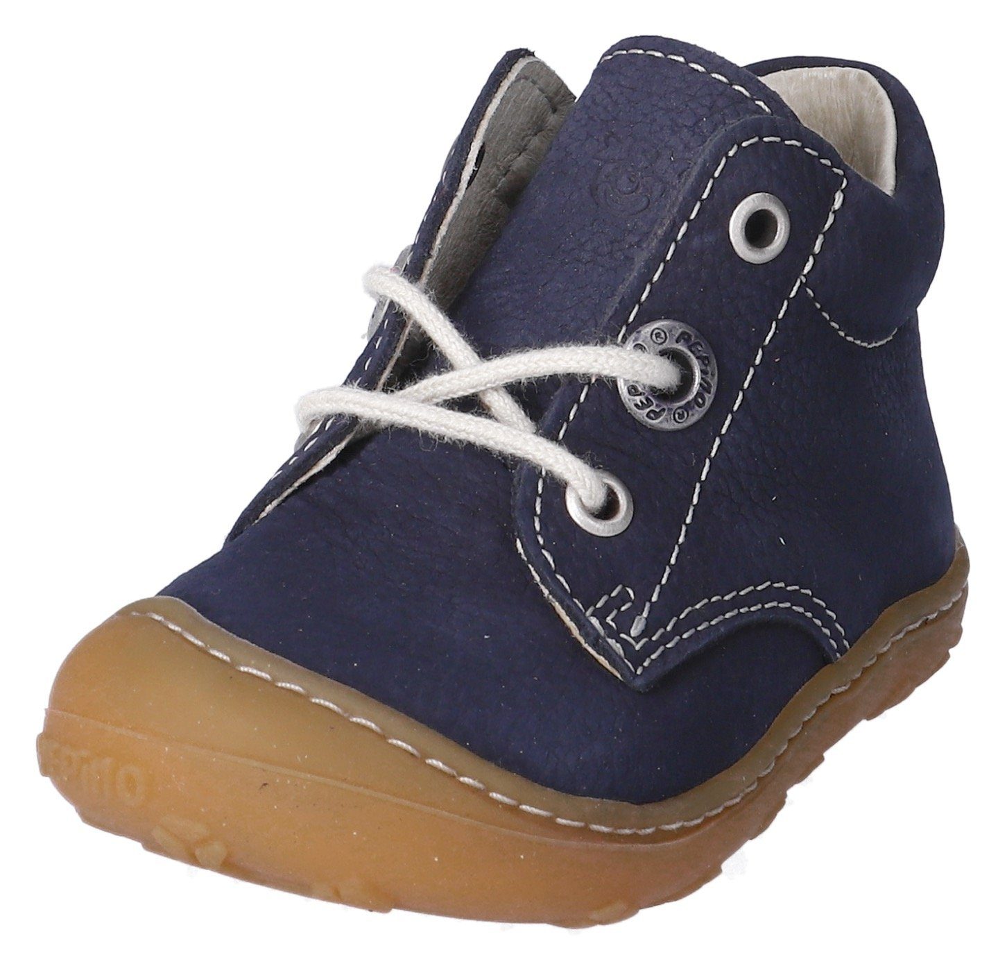 PEPINO by RICOSTA Babyschoentjes Cory 50 WMS: Midden Veterschoen met WMS-systeem, leer, maat sjabloon om te downloaden