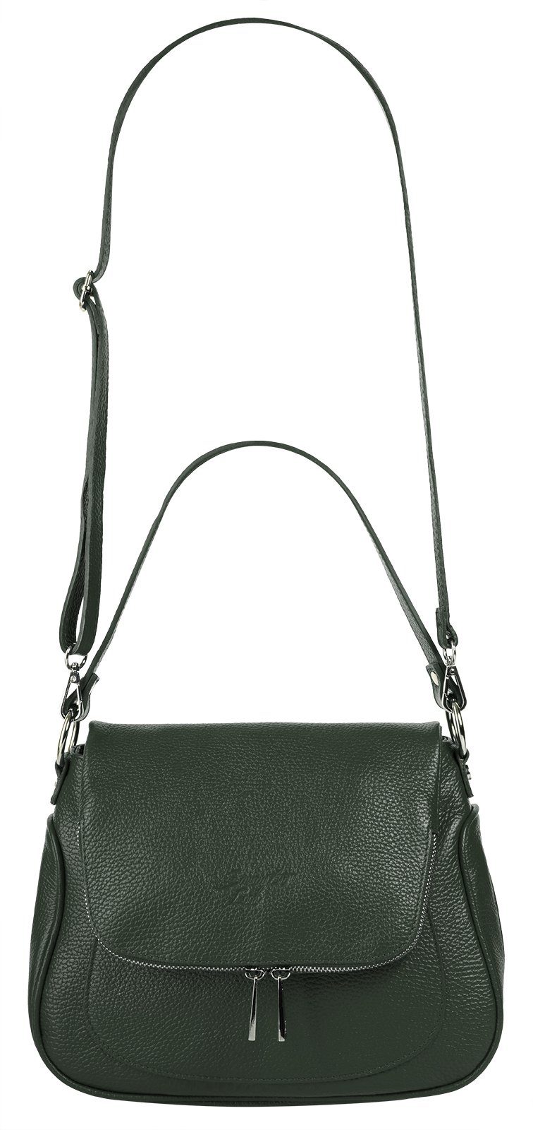 Samantha Look Schoudertas echt leer, made in italy