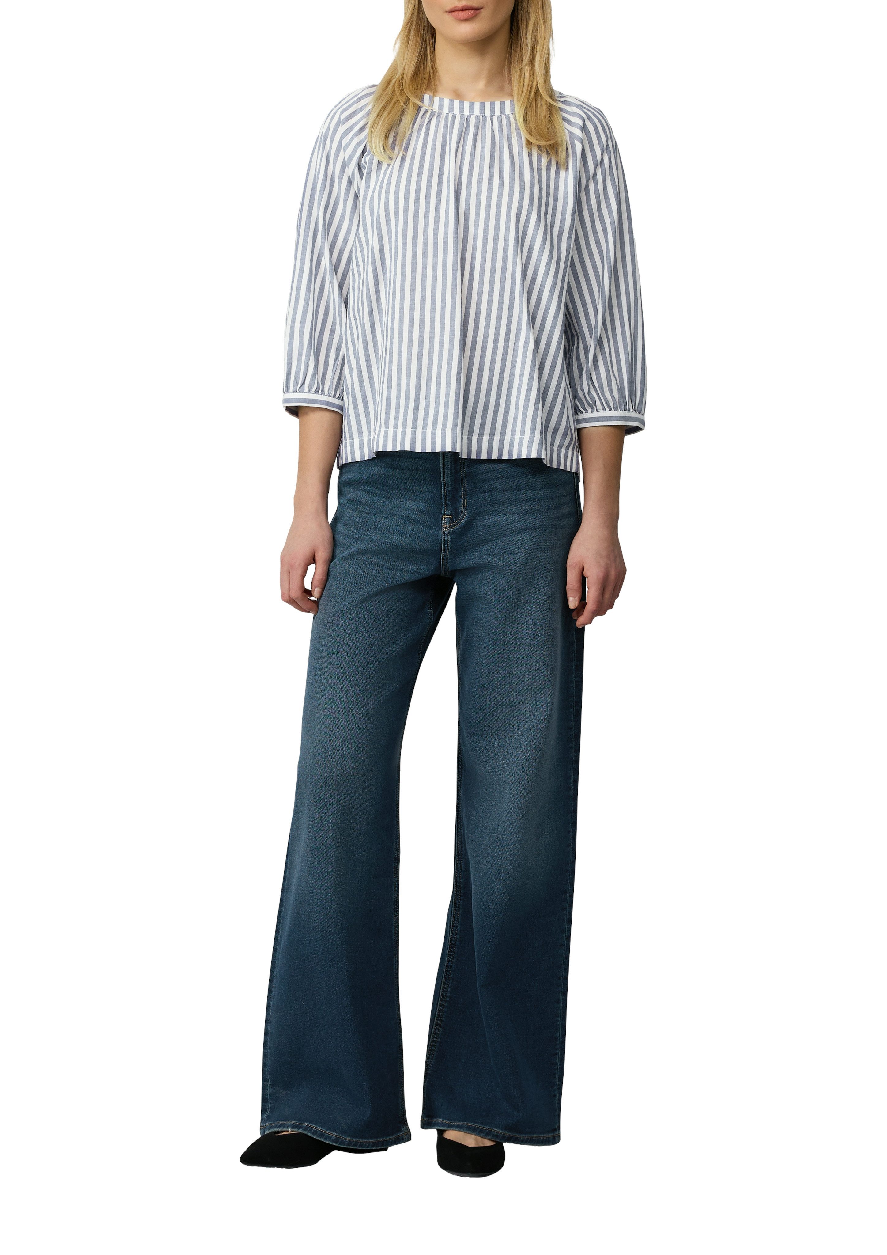 s.Oliver Blouse zonder sluiting met streepmotief