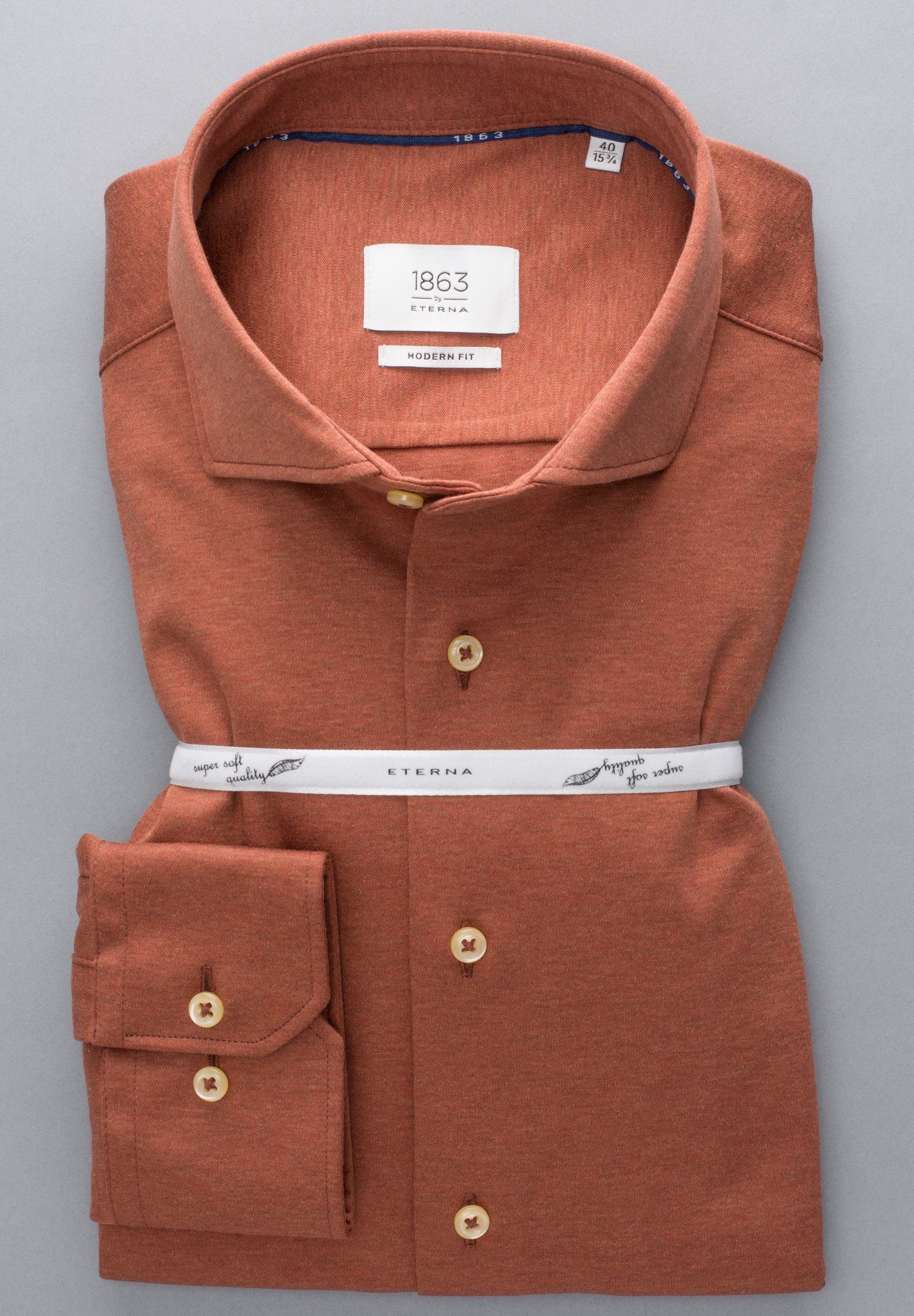 Eterna Overhemd met lange mouwen MODERN FIT