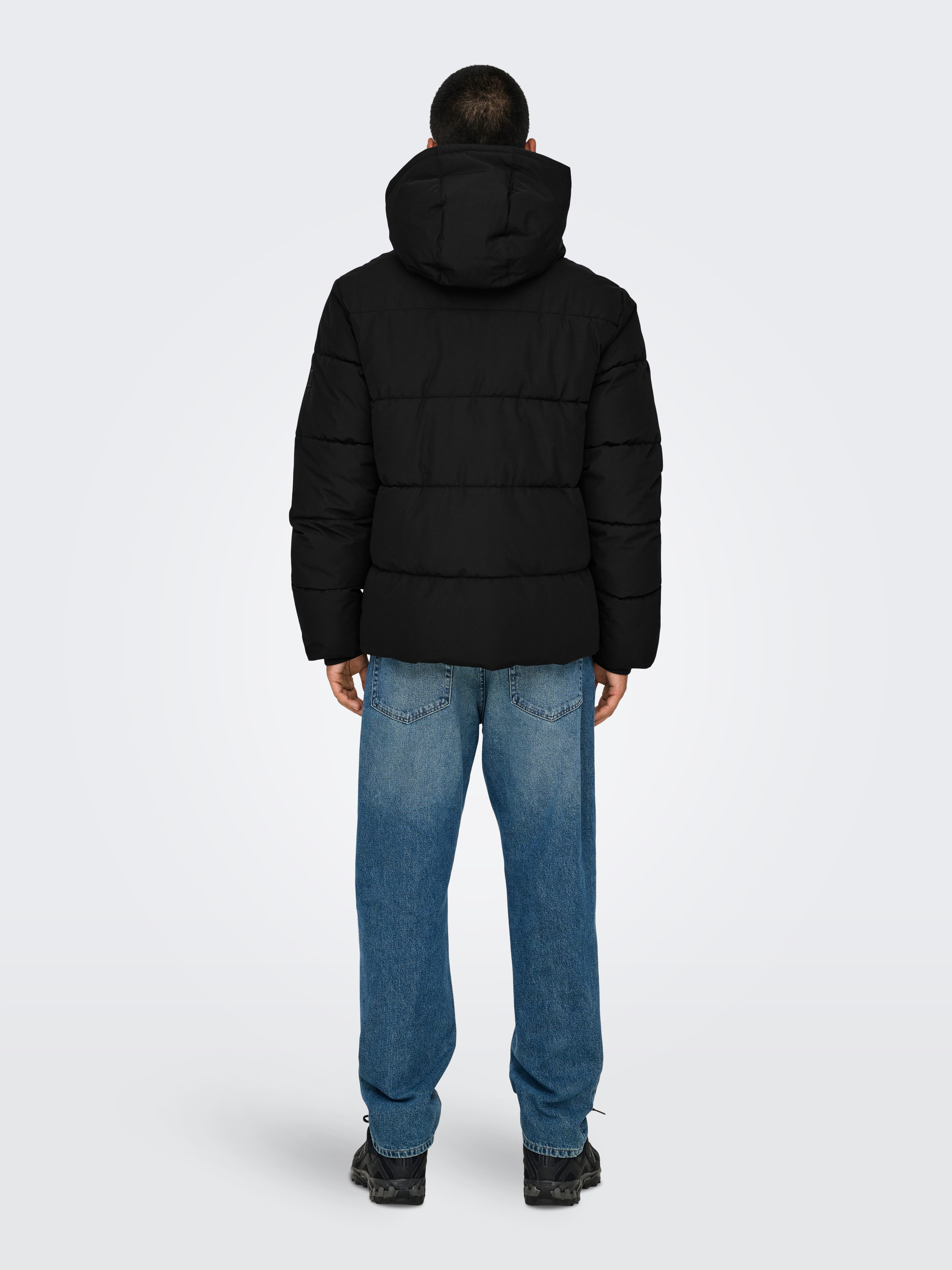 ONLY & SONS Gewatteerde jas ONSELIJAH PCKT. HOOD JACKET OTW NOOS