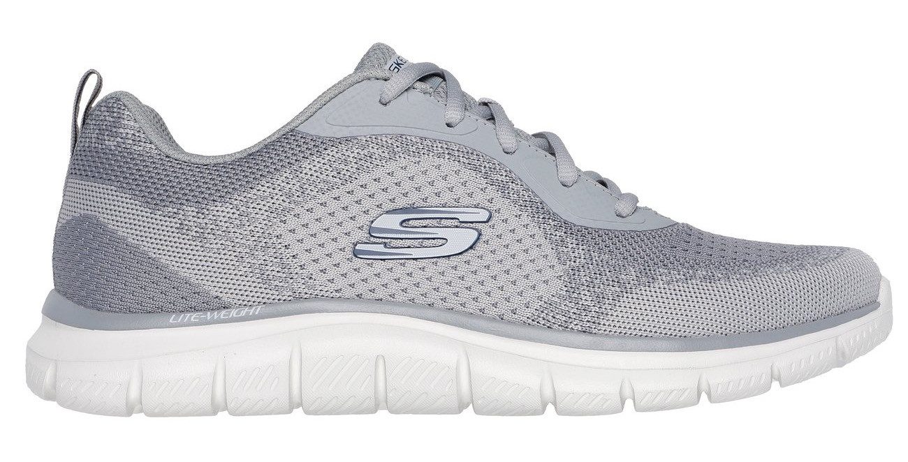 Skechers Sneakers TRACK-GLENDOR Trainingsschoenen, veterschoenen, vrijetijdsschoen met memory foam