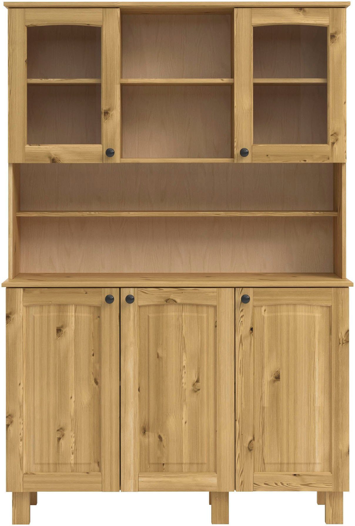 Kochstation Keukenbuffet KS-Osby Massief grenen, breedte 120 cm, 5 deuren (1 stuk)