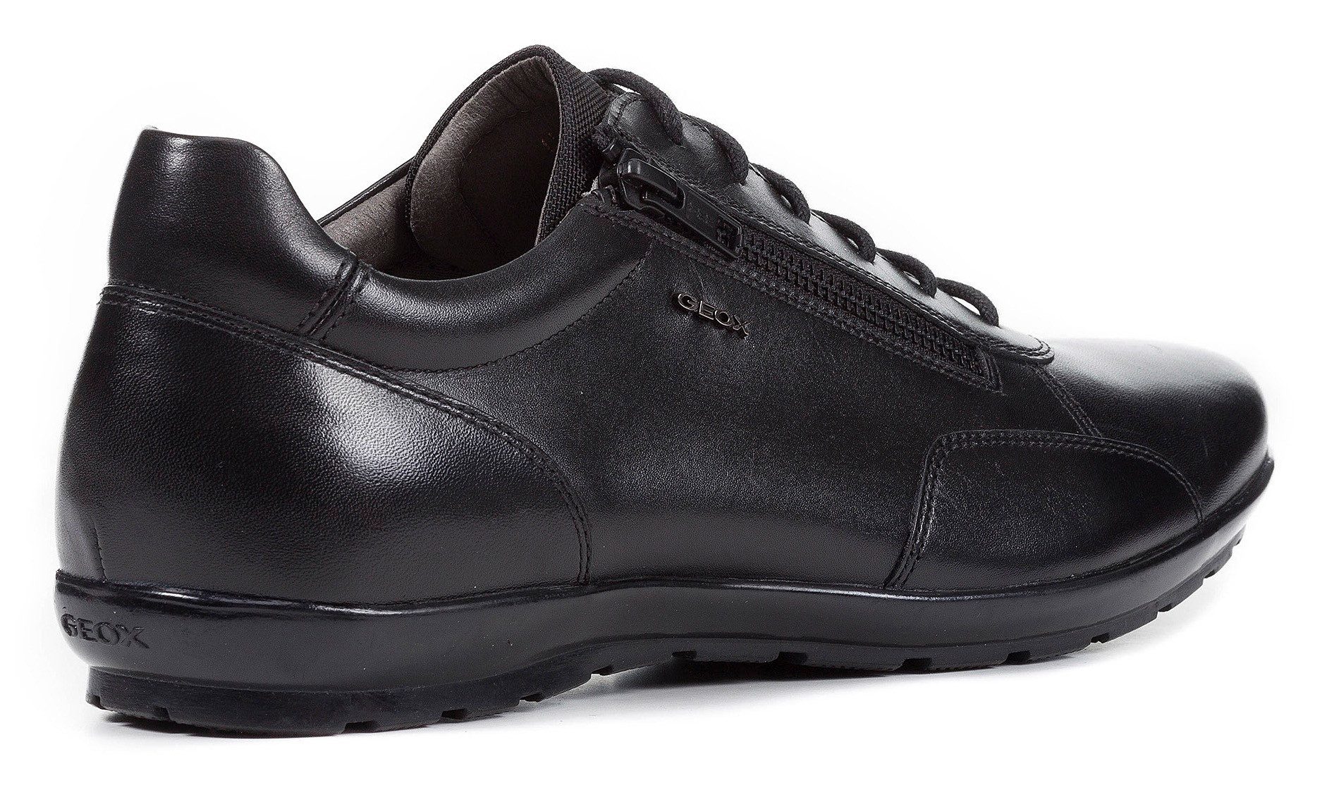 Geox Veterschoenen , business schoen, pak schoen, sneaker met extra rits