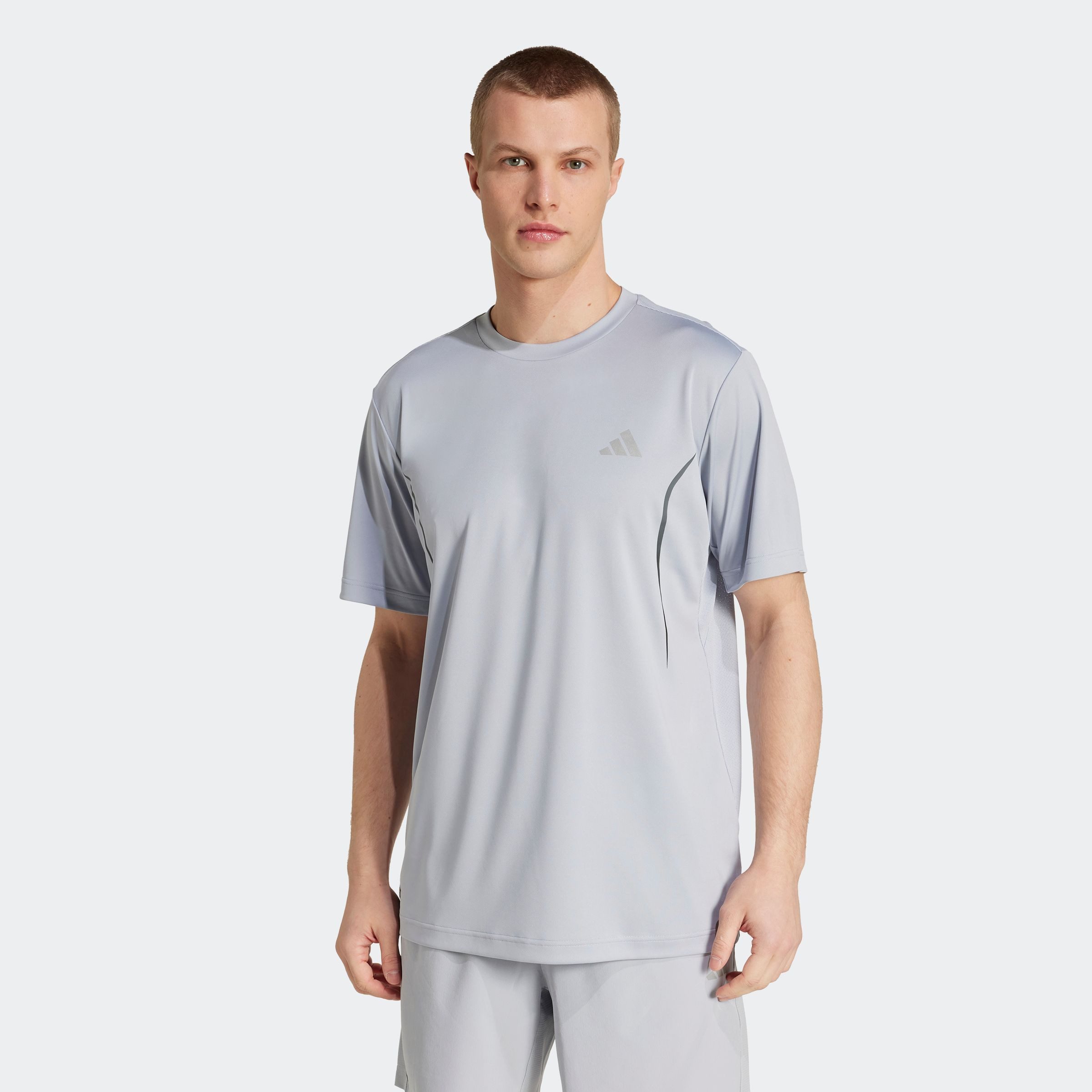 adidas Performance T-shirt TECH APP GF TEE heren t-shirts maat S grijs