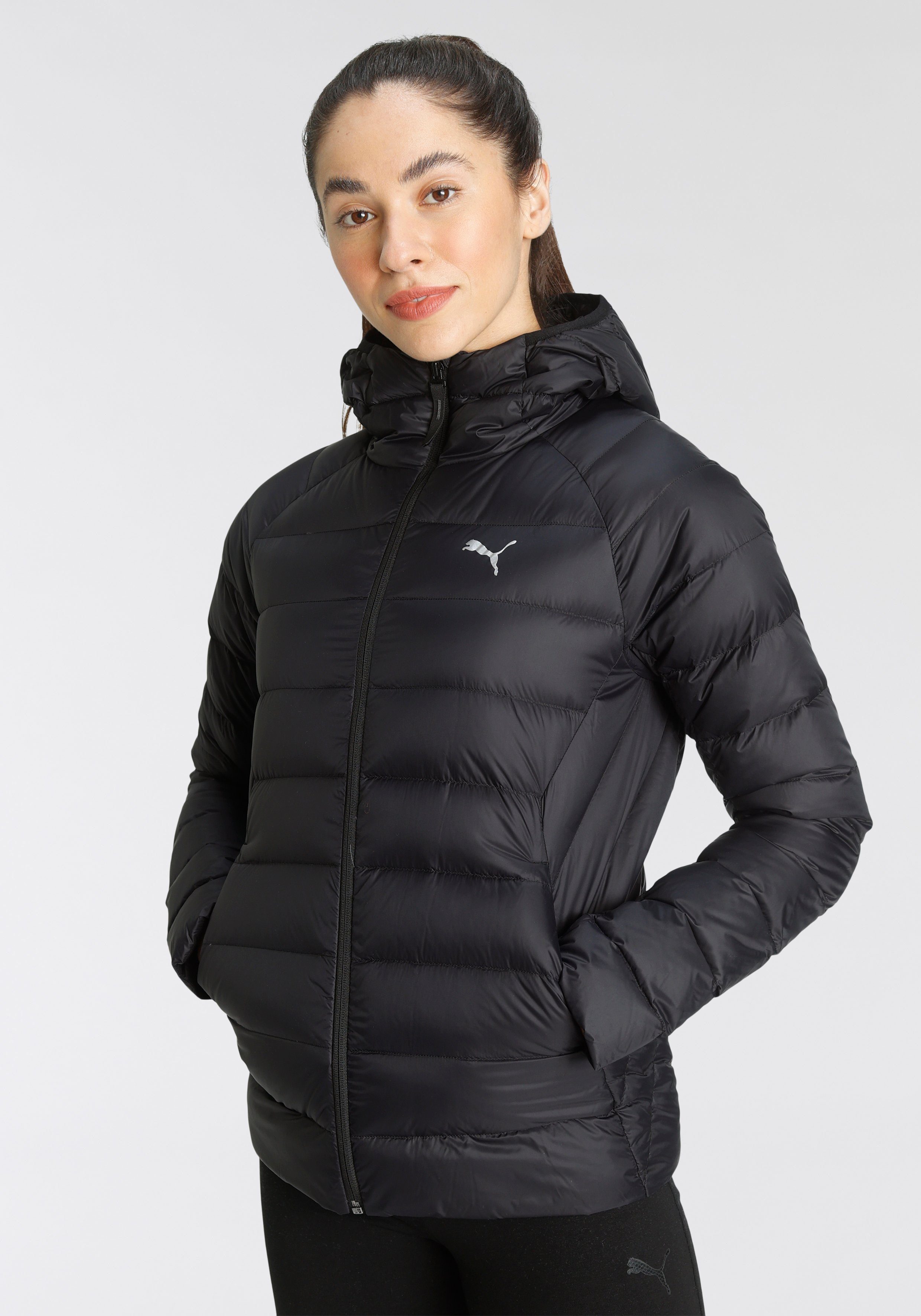 PUMA Donsjack PackLITE Hooded Down Jacket