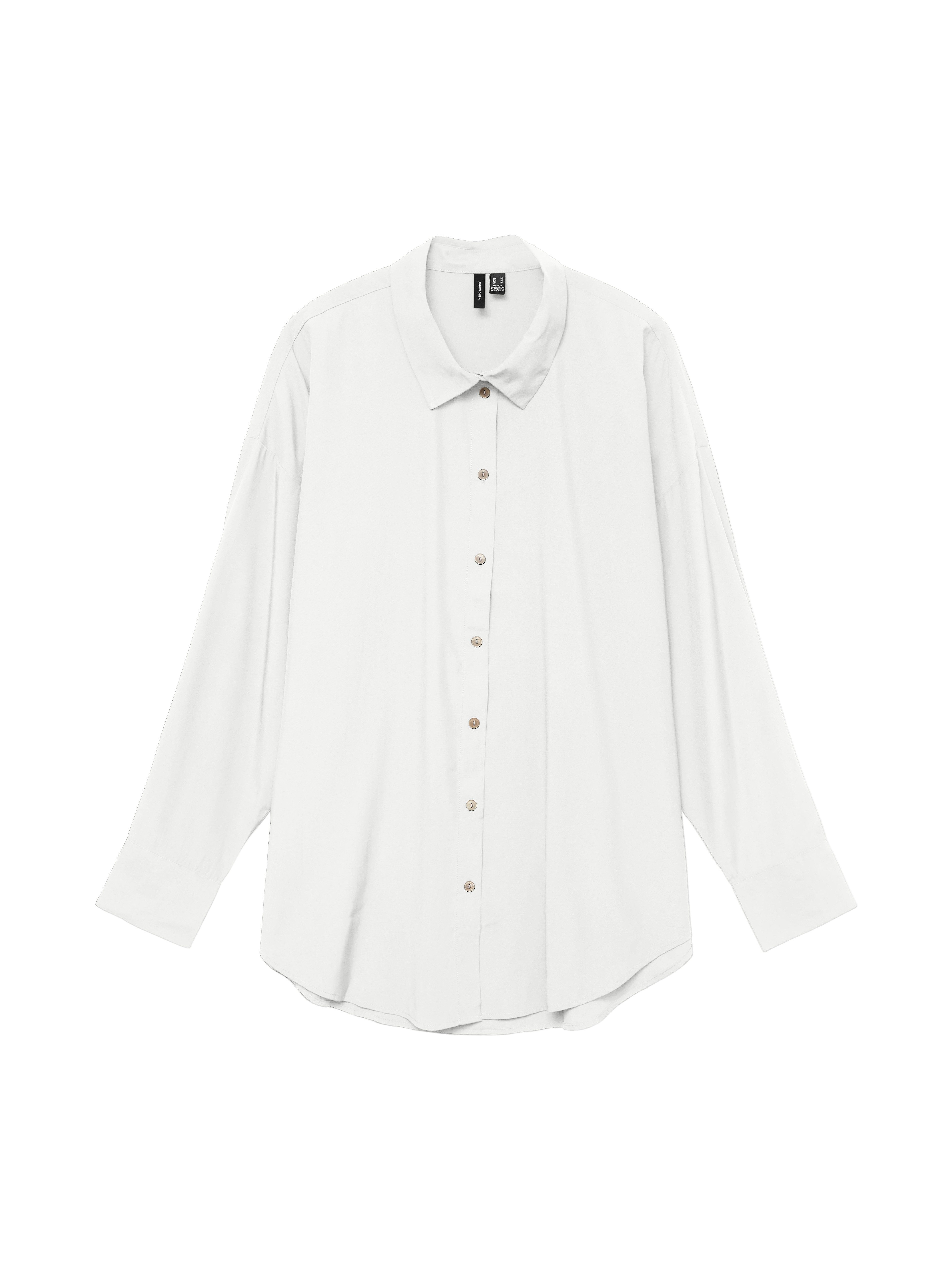 Vero Moda Blouse met lange mouwen VMNORA LS OVERSIZE SHIRT WVN GA NOOS