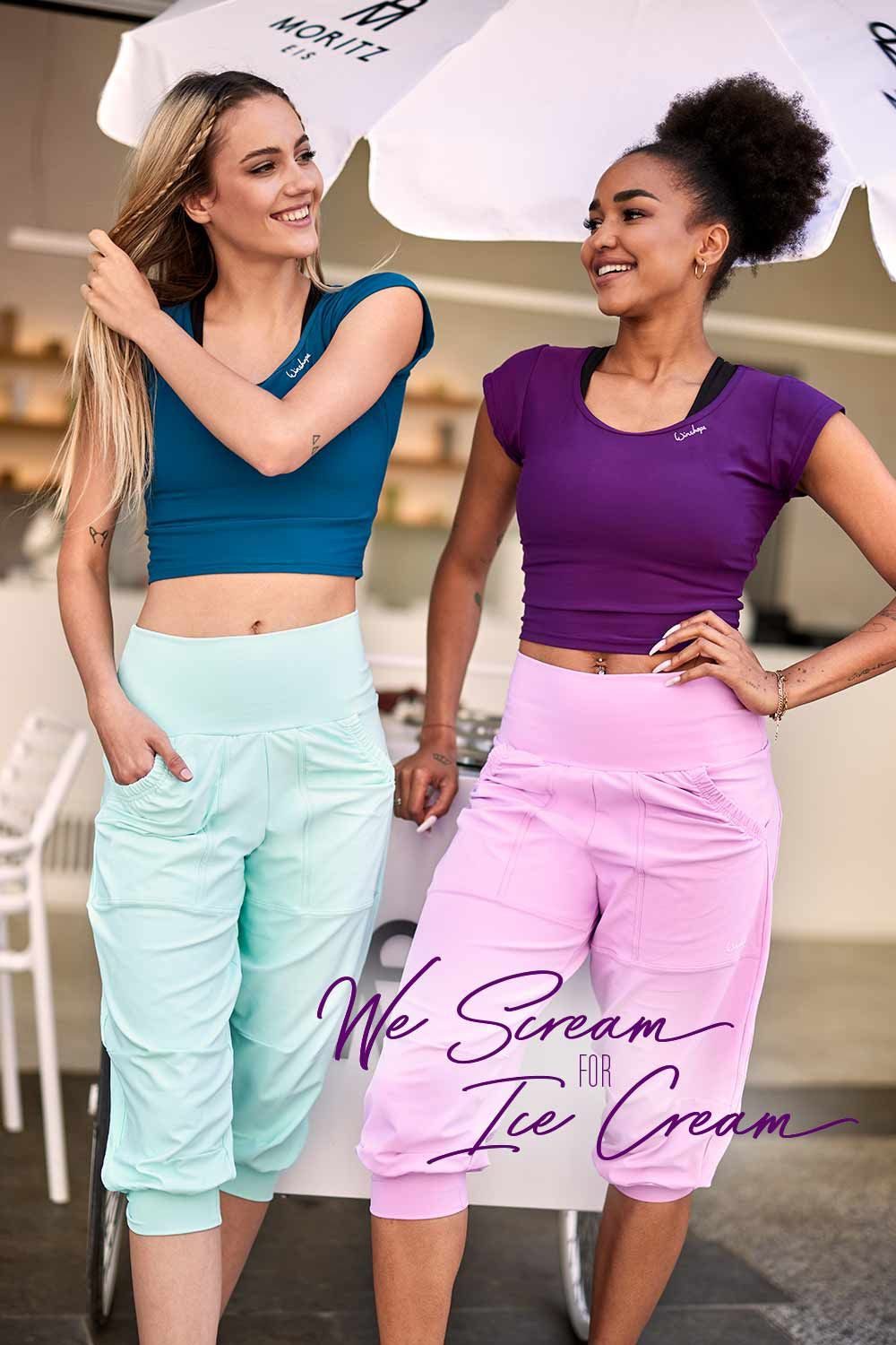 Winshape Crop-top AET137LS Functioneel licht en zacht cropped