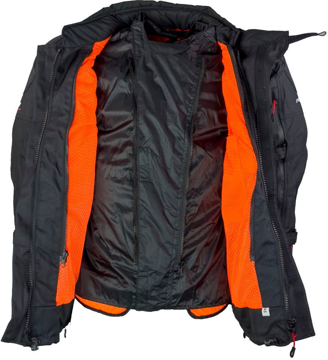 roleff Bikerjack Enduro met beschermers, optimale ventilatie