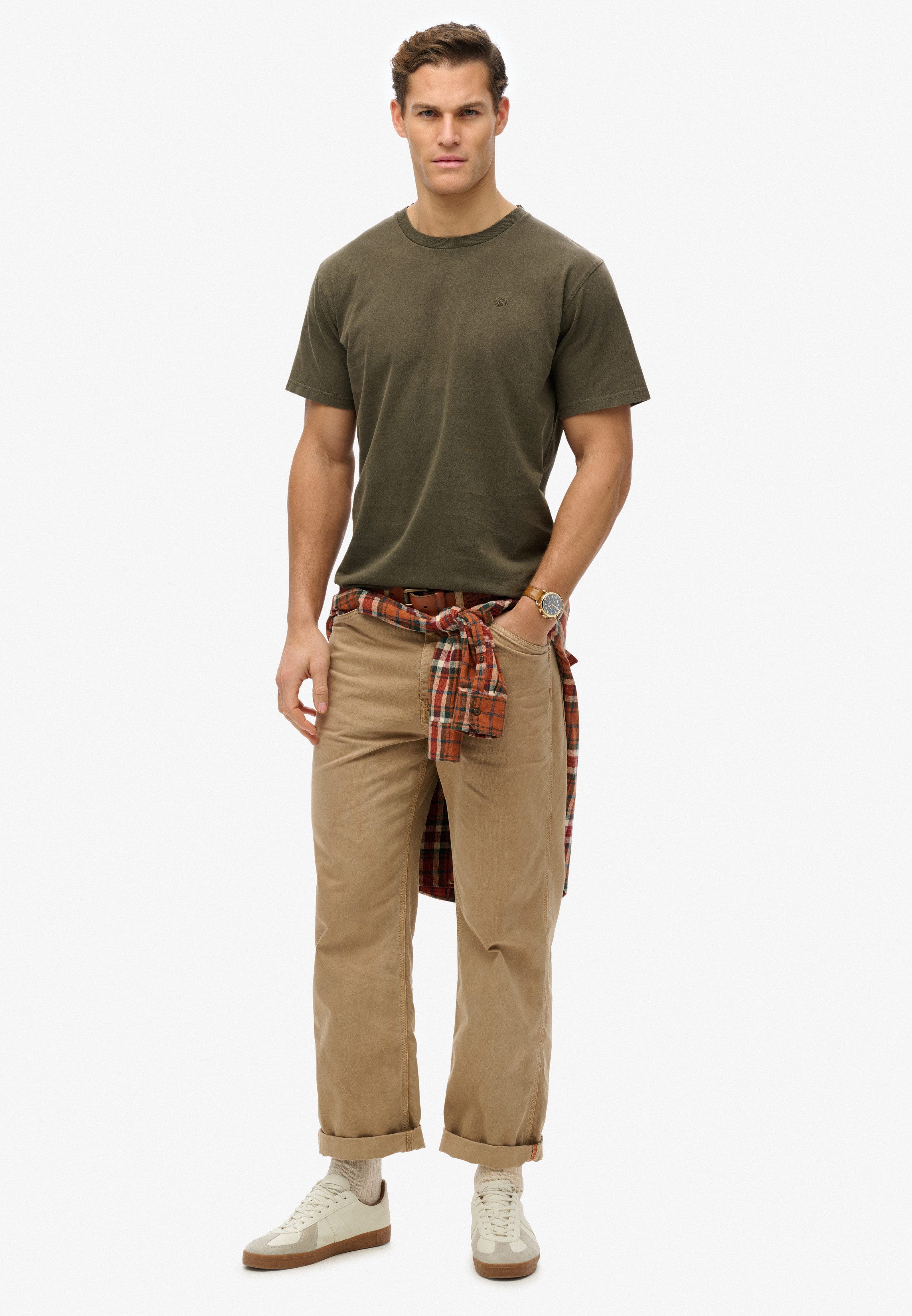 Superdry Shirt met ronde hals ESSENTIALS RELAXED TEE
