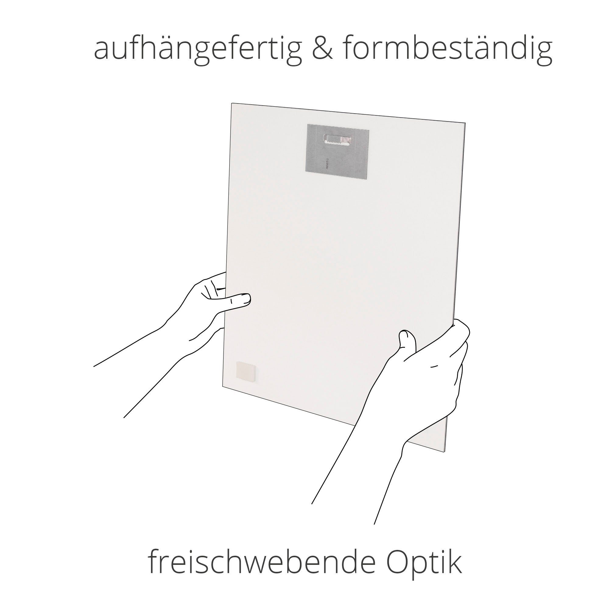 Artland Artprint Voorjaar met madeliefjes II als artprint van aluminium, artprint voor buiten, artprint op linnen, poster, muursticker