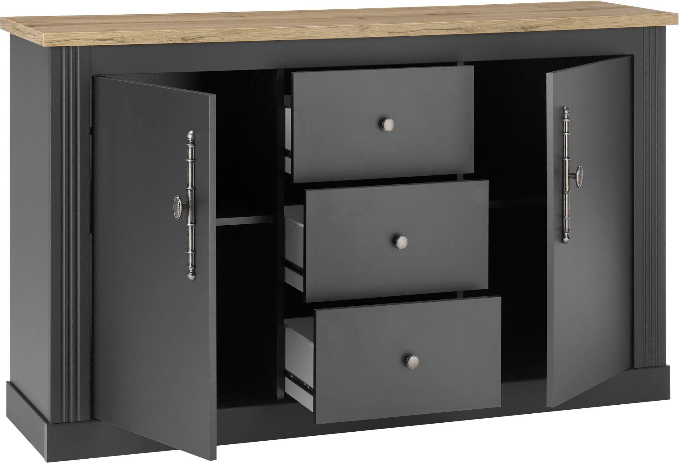 Home affaire Dressoir Westminster in romantische landelijke stijl