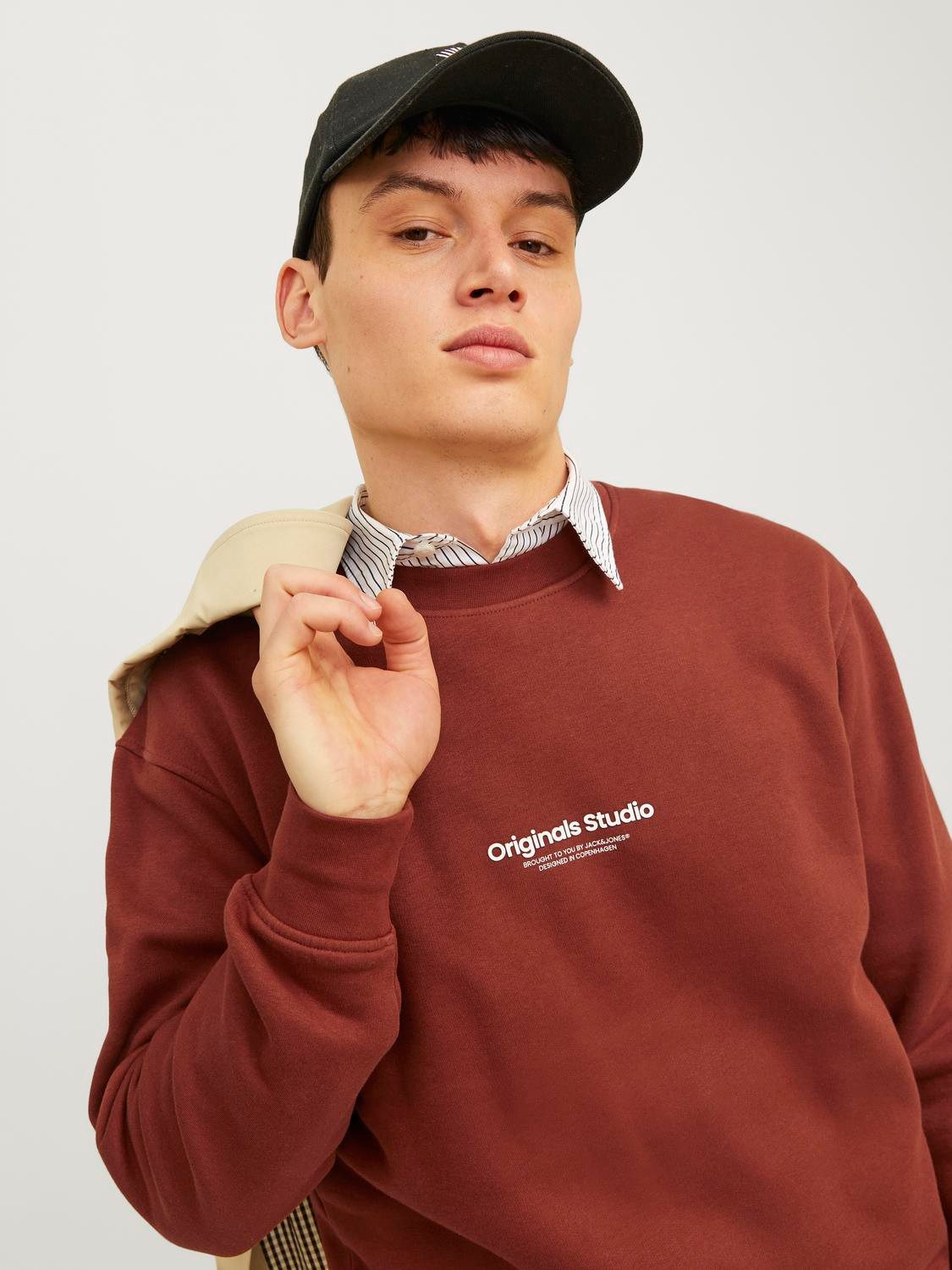 Jack & Jones Sweatshirt JORVESTERBRO SWEAT CREW NECK NOOS