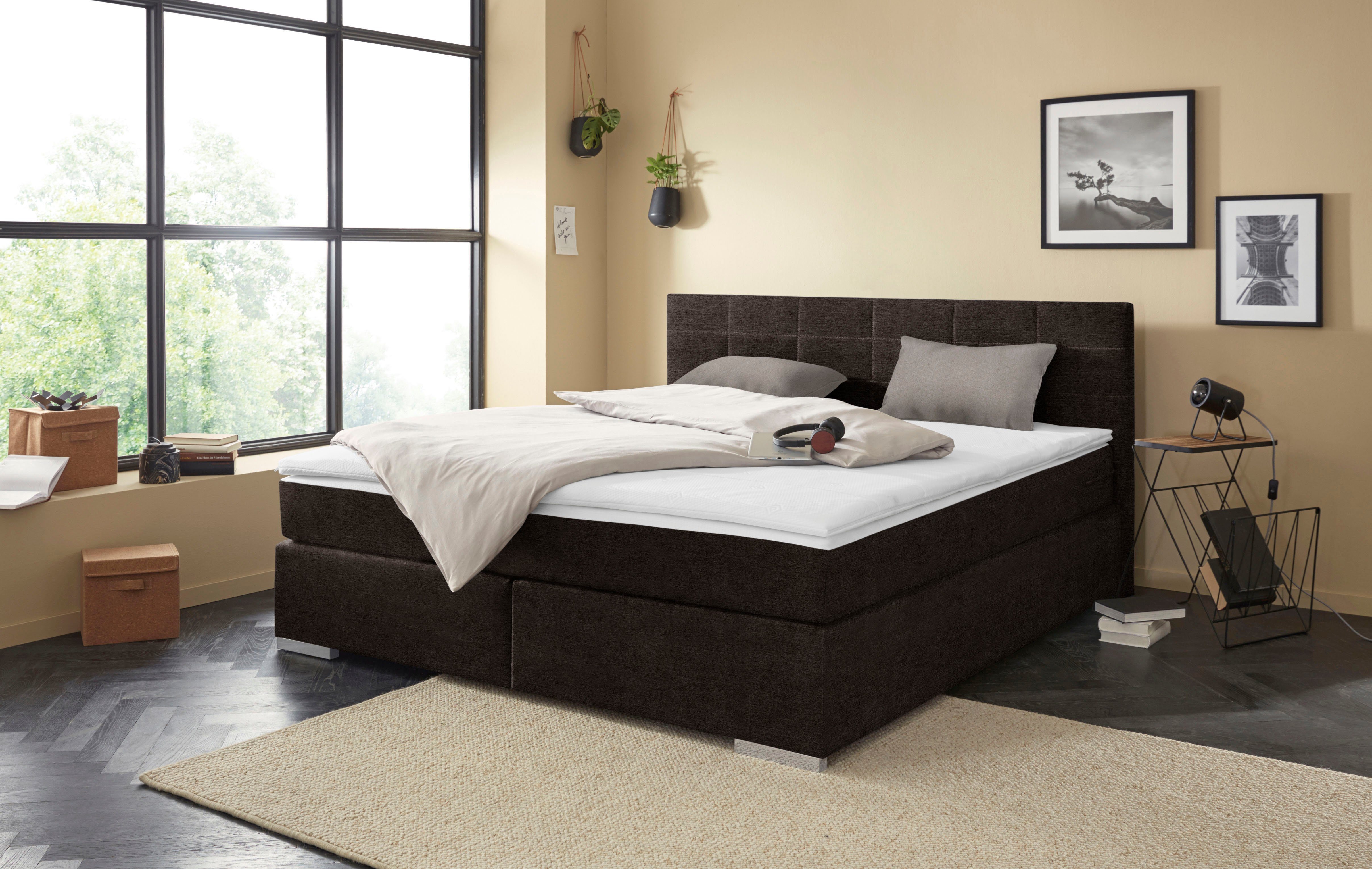COTTA Boxspring Simba boxsprings bruin