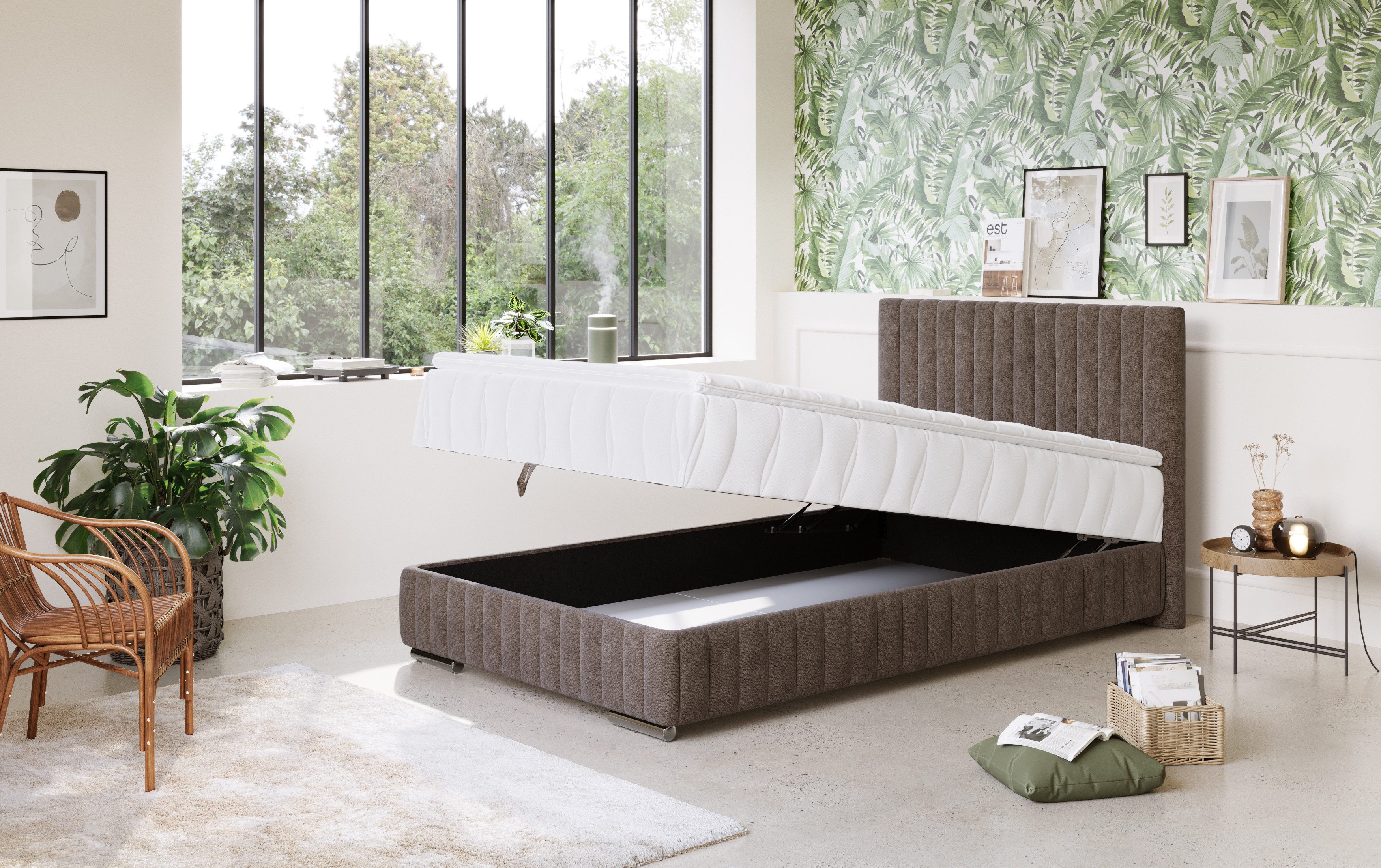 COTTA Boxspring Beetle incl. matrastopper en bedlade