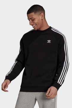 adidas originals sweatshirt adicolor classics 3-stripes zwart