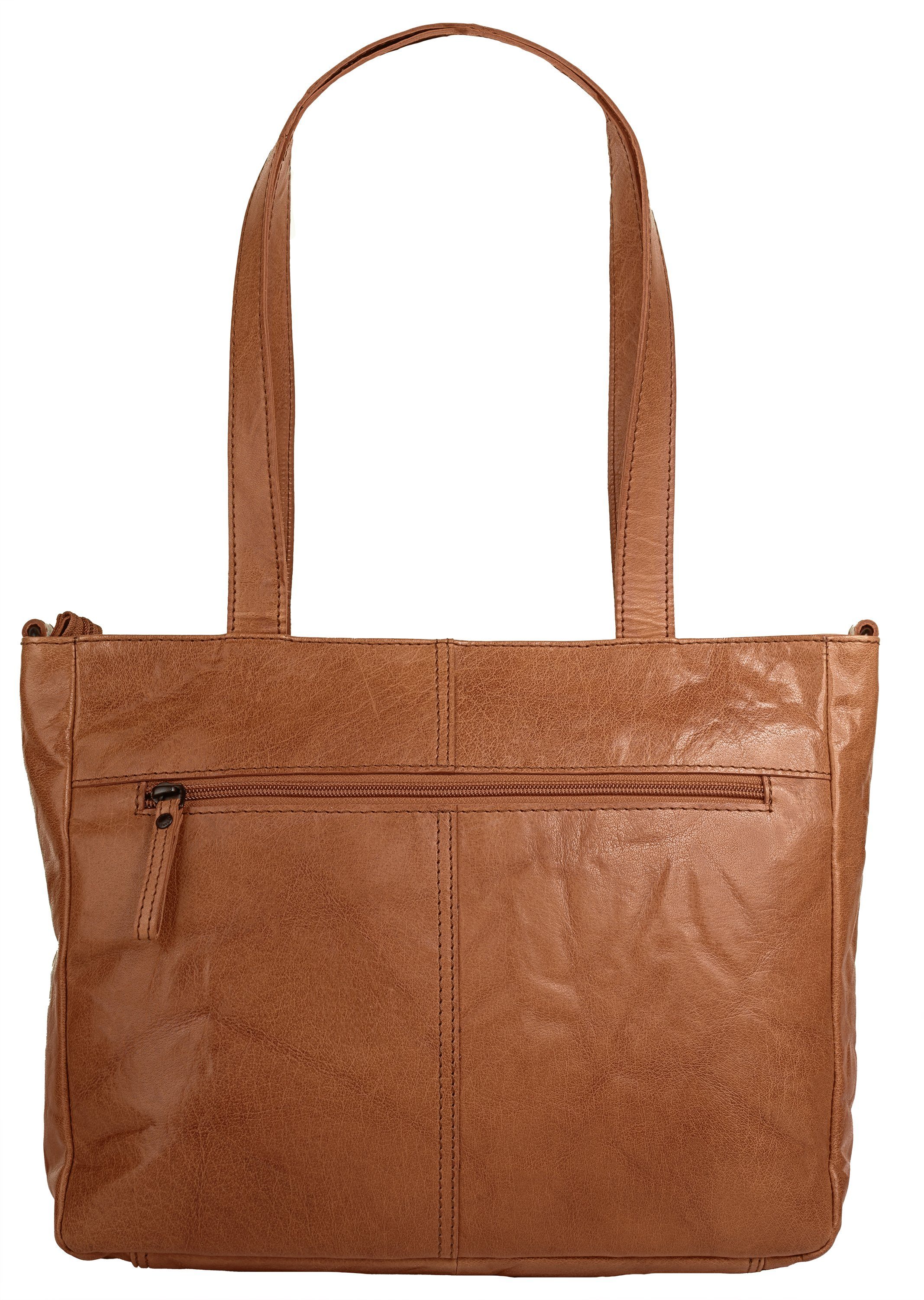 Spikes & Sparrow Shopper echt leder