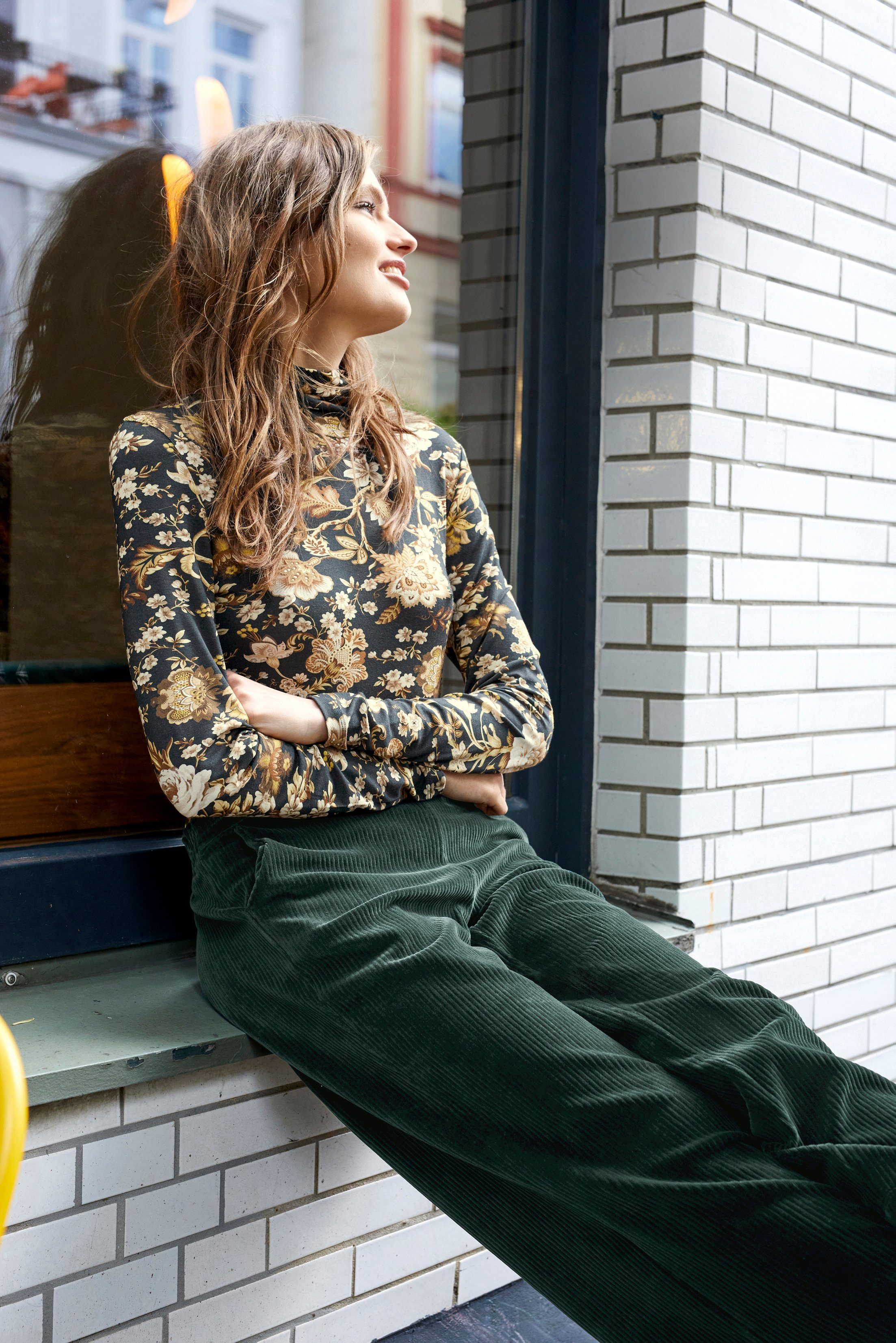 Aniston CASUAL Cordbroek in trendy culotte-model