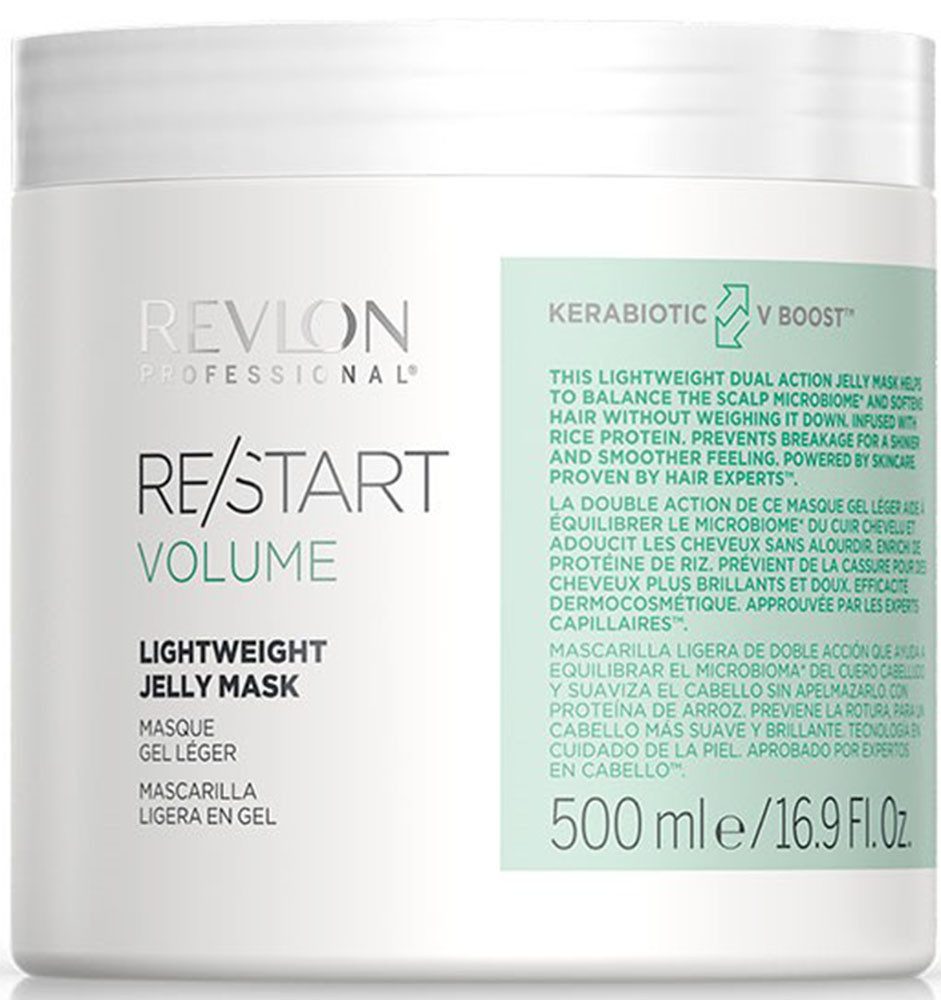 REVLON PROFESSIONAL Haarmasker Re-Start VOLUME Lightweight Jelly Mask 500 ml