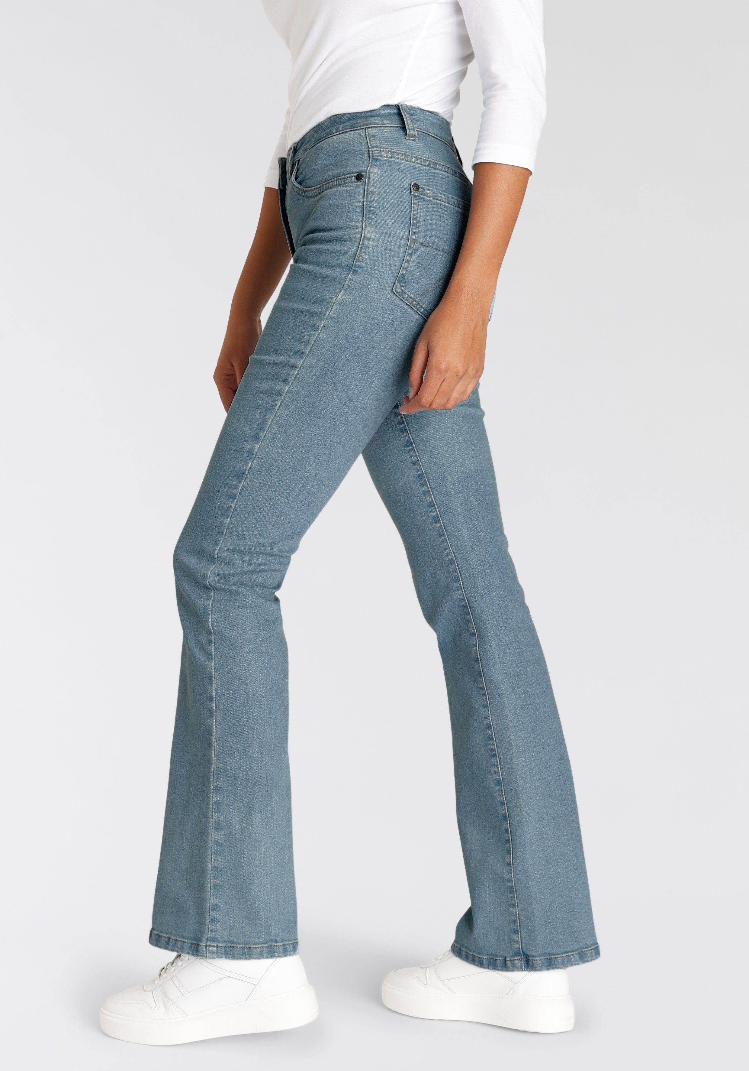 Arizona Bootcut jeans hoge taillehoogte