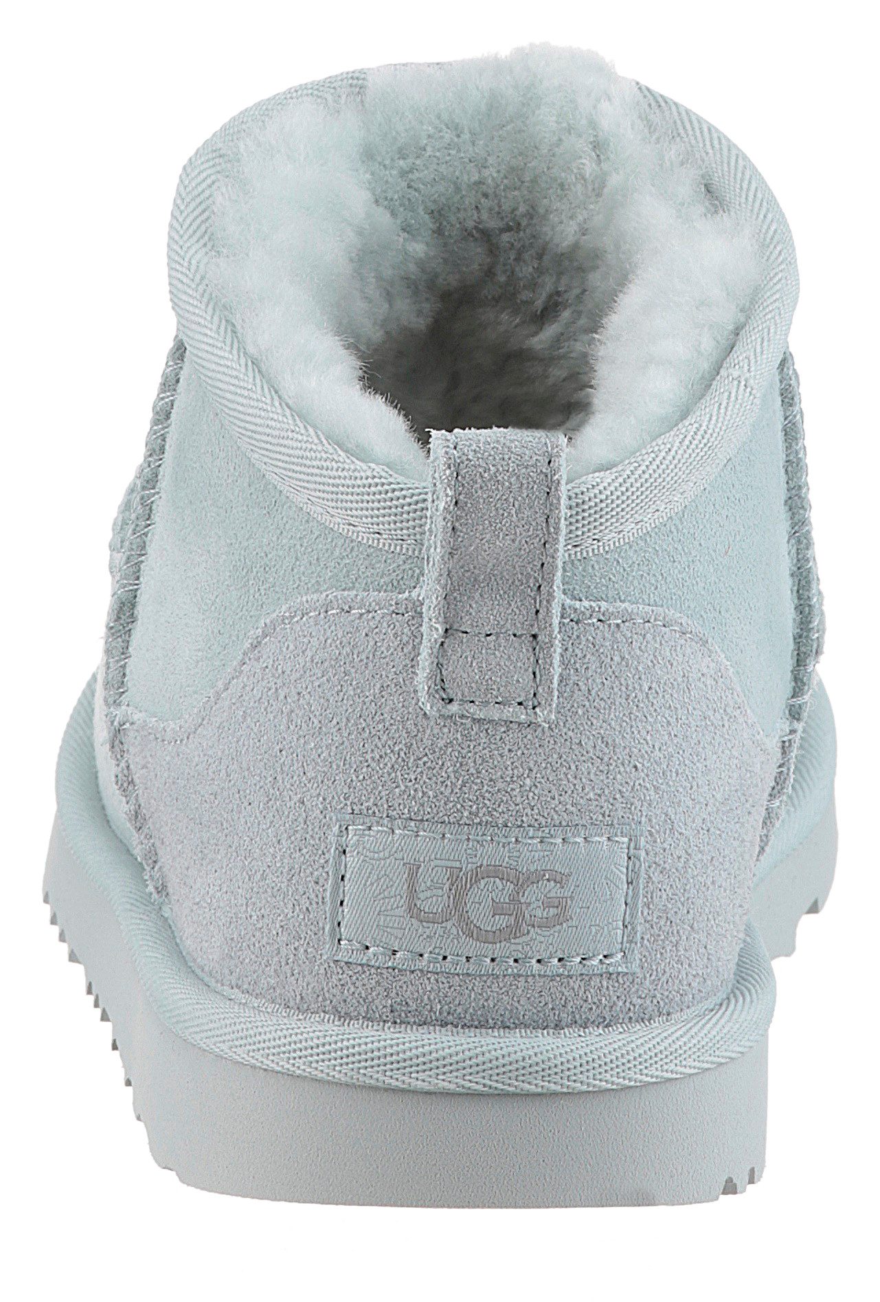 UGG Winterlaarzen Classic Ultra Mini instaplaars, winterlaars, boots met lamsvachtvoering