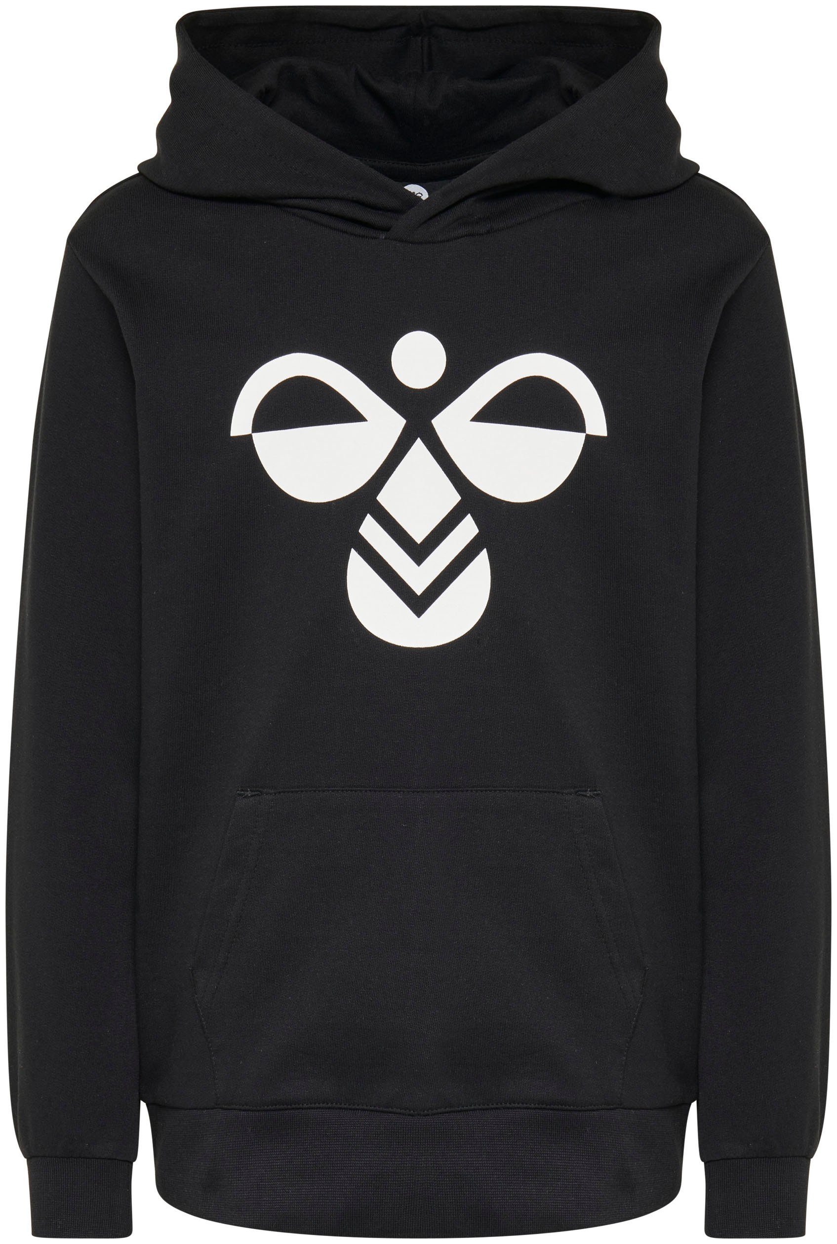 hummel Hoodie HMLCUATRO HOODIE - voor kinderen (1-delig) kinderen sweaters maat 164 zwart