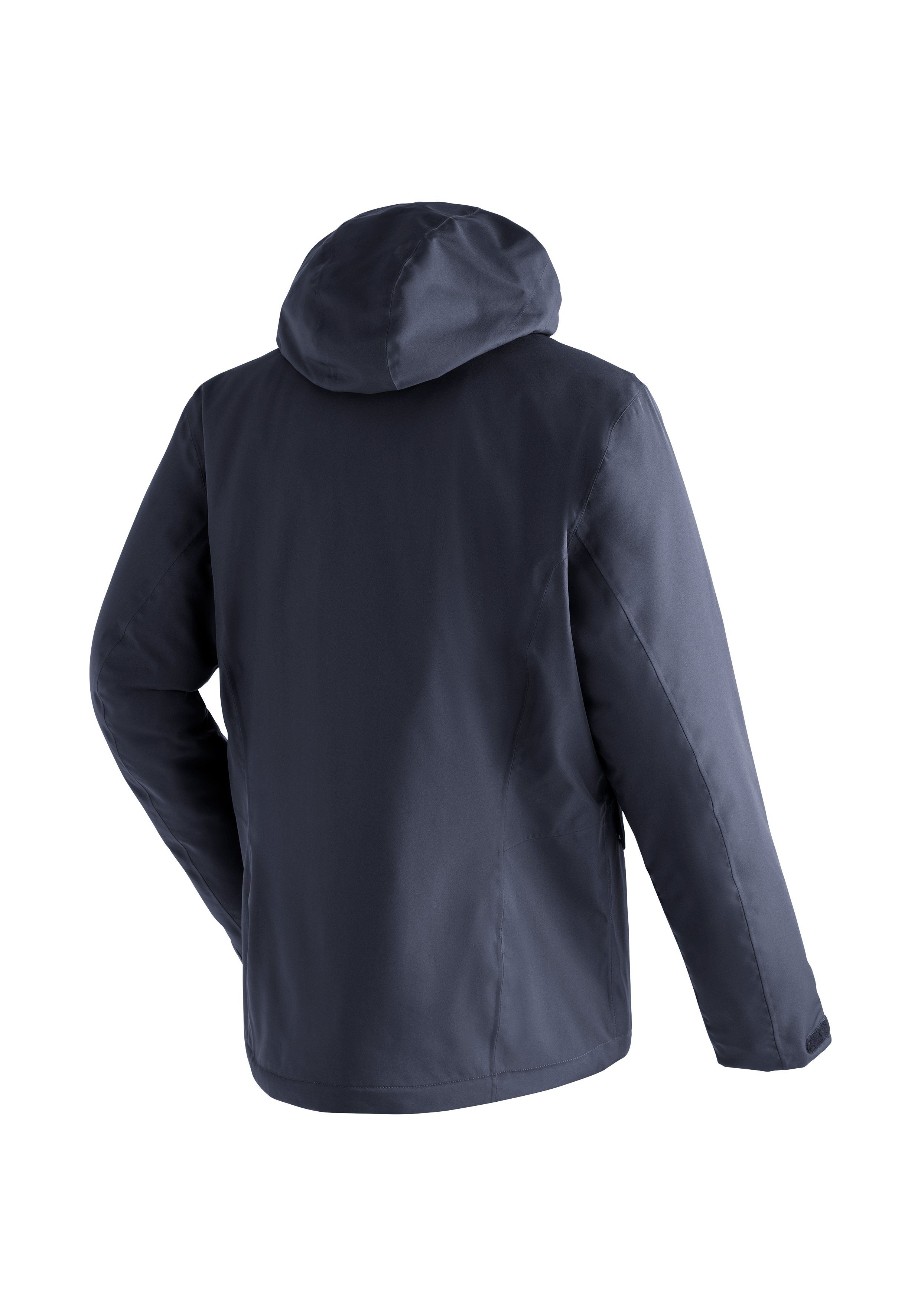 Maier Sports Functioneel jack Wambra M Functioneel outdoorjack met grote nettas voor de capuchon