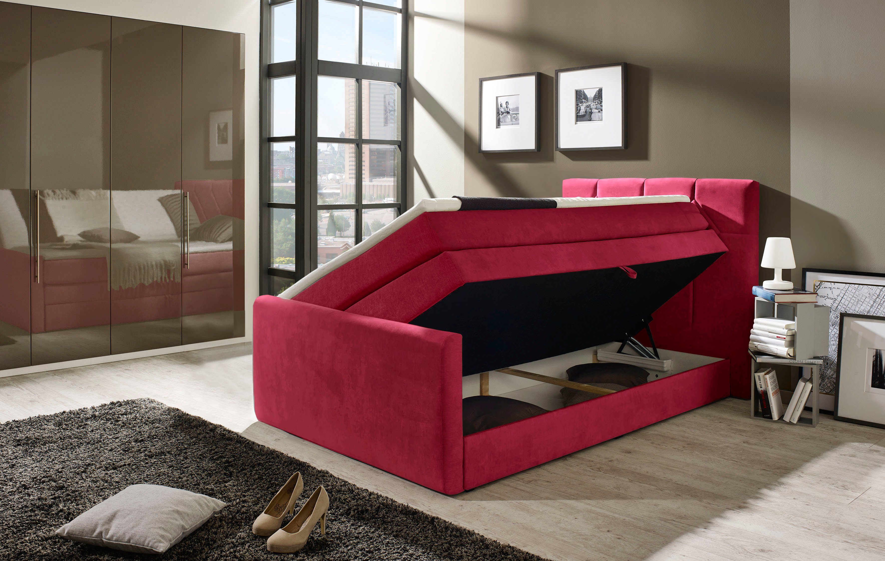 Places of Style Boxspring Atlanta inclusief topmatras en bedkist
