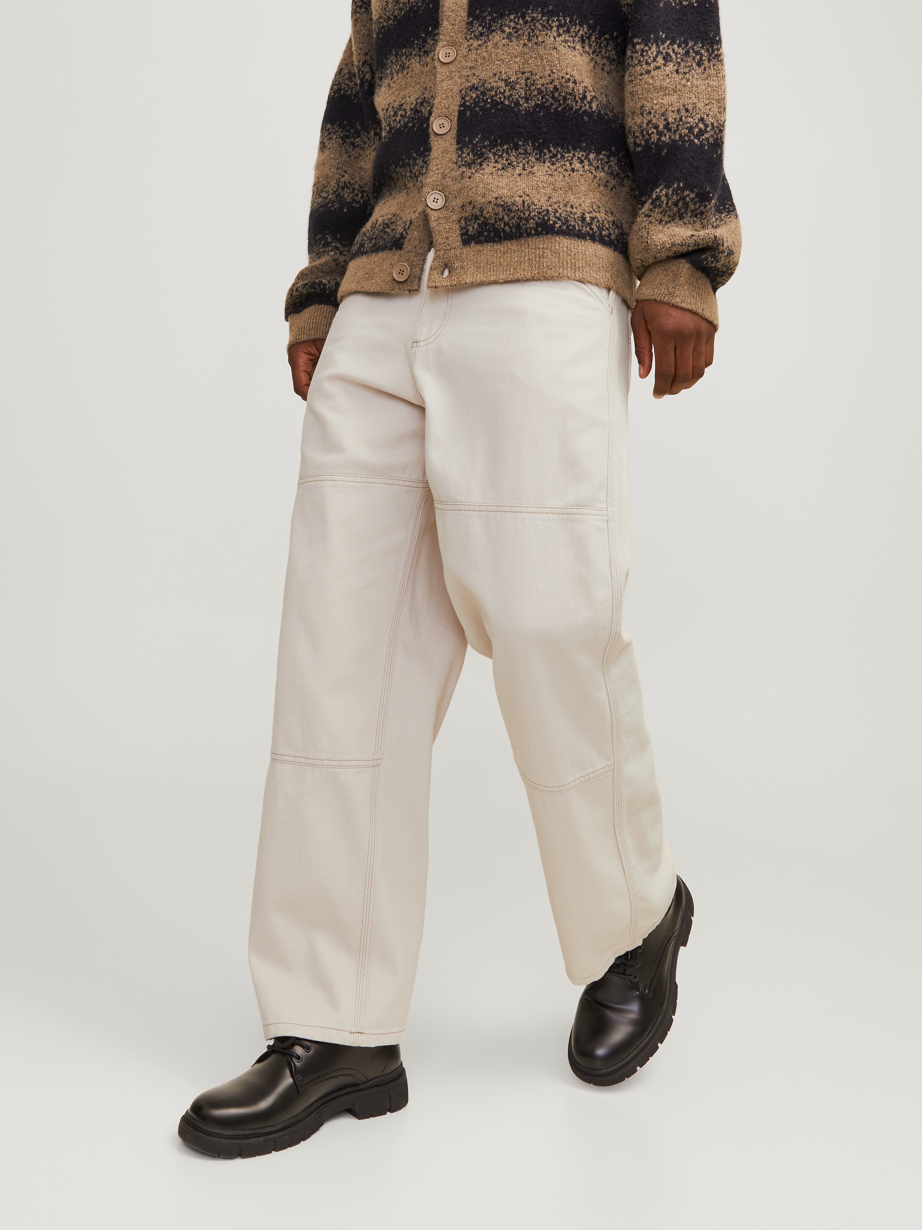 Jack & Jones Bootcutbroek JPSTOWEN CONTRAST PANEL PANTS SN