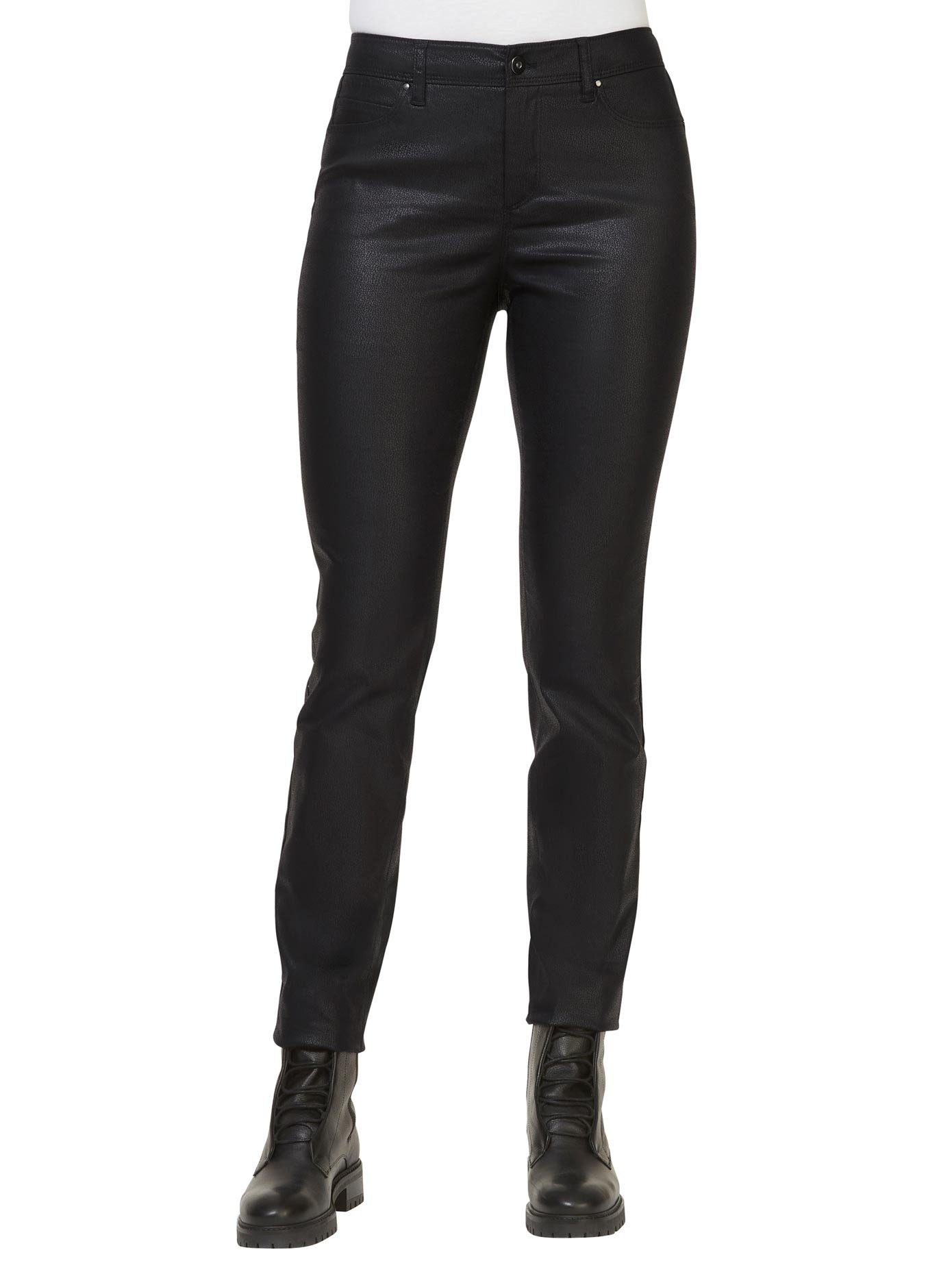 heine Imitatieleren broek