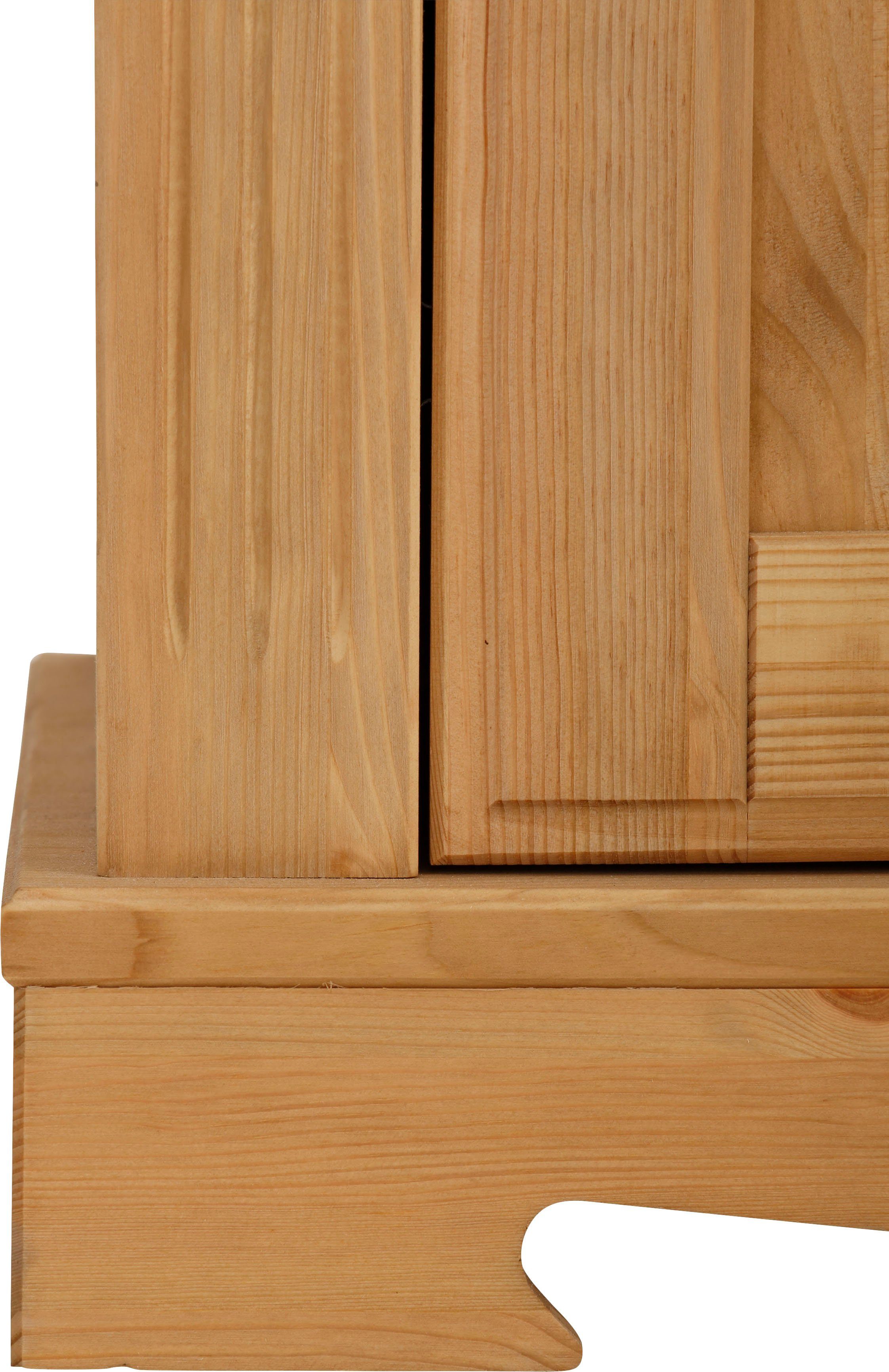 Home affaire Tv-meubel ANNA Breedte 140 cm, 2 deuren, met 1 lade, van massief grenen, FSC®