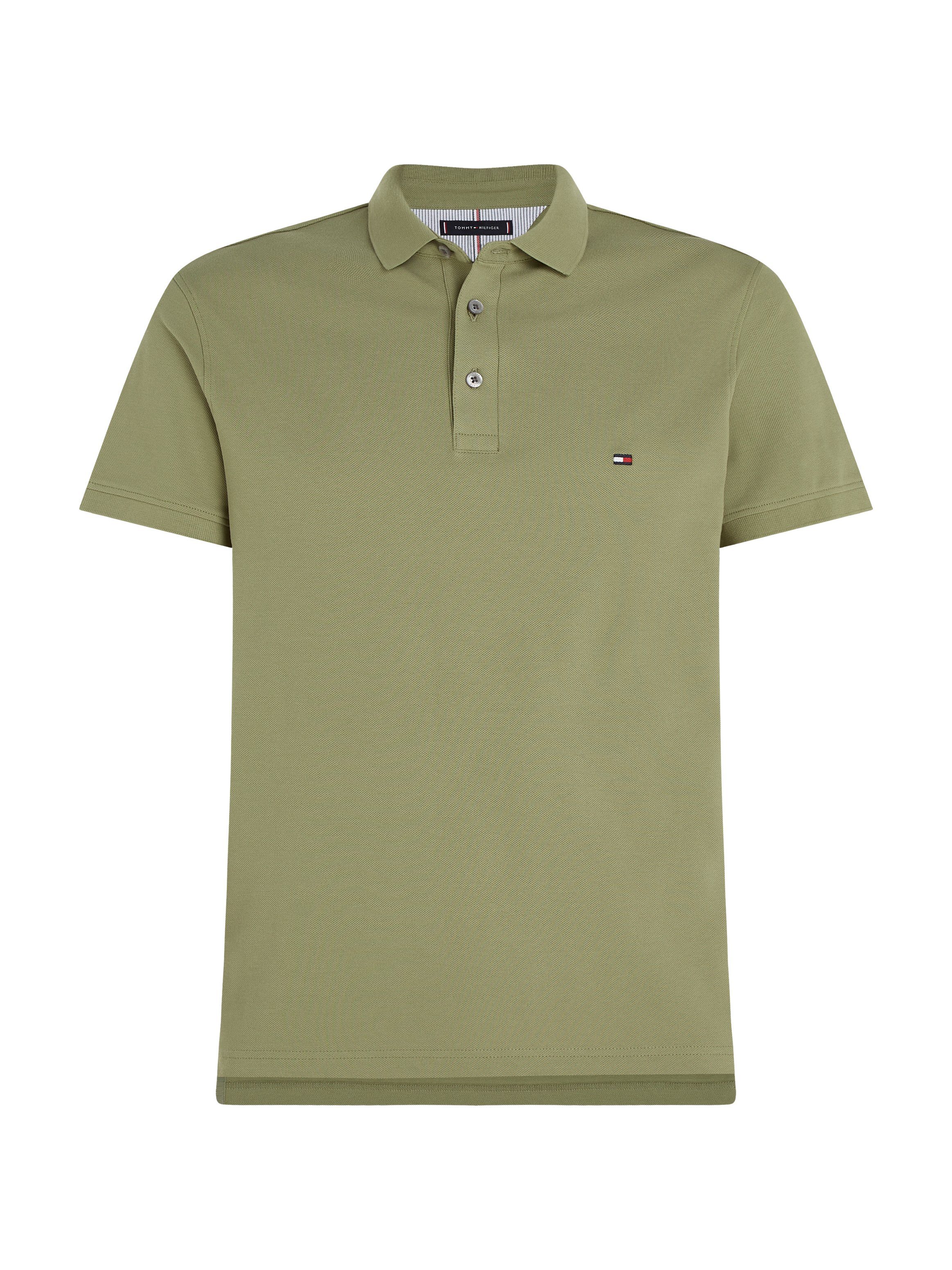 Tommy Hilfiger Poloshirt 1985 SLIM POLO van iets gestructureerd piqué