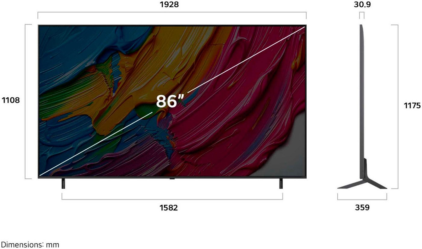 LG QNED-tv 86QNED80A6A
