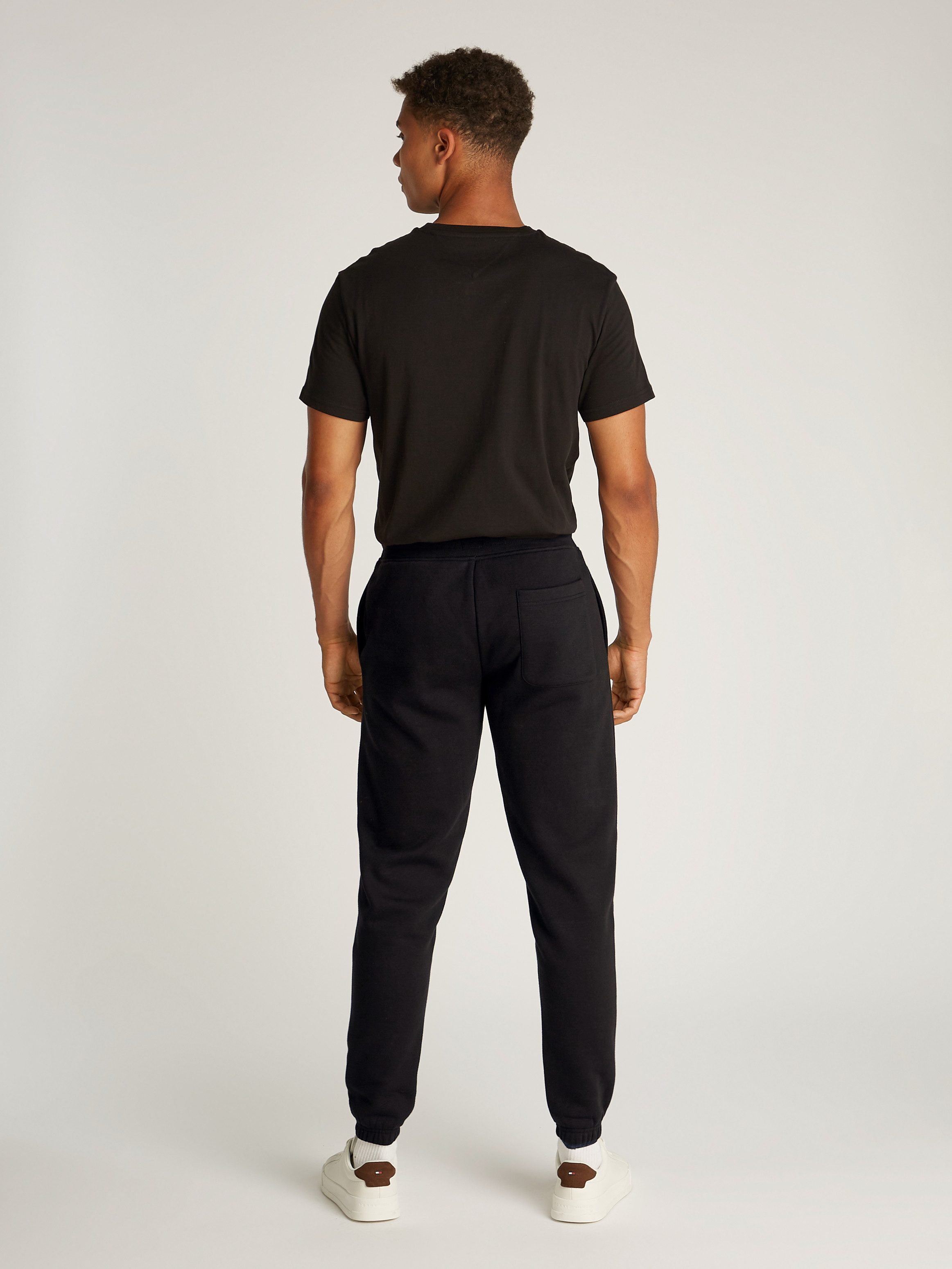 TOMMY JEANS Sweatbroek TJM SLIM S FLAG SWEATPANT