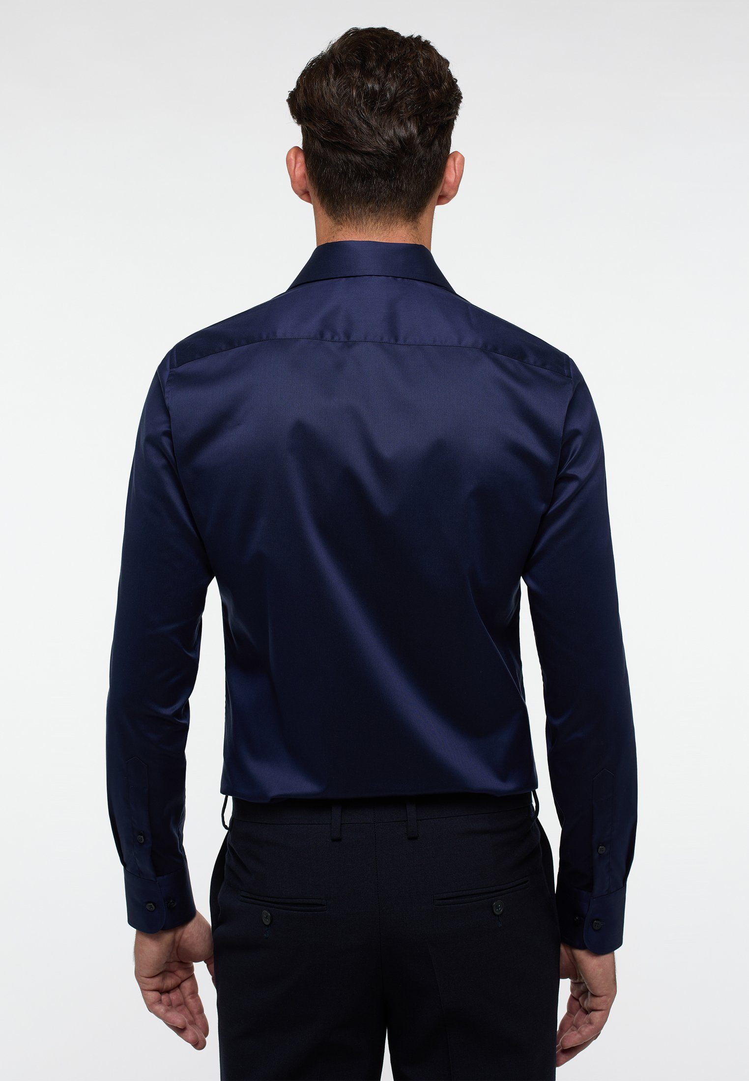 Eterna Overhemd met lange mouwen Slim fit NON IRON (strijkvrij)