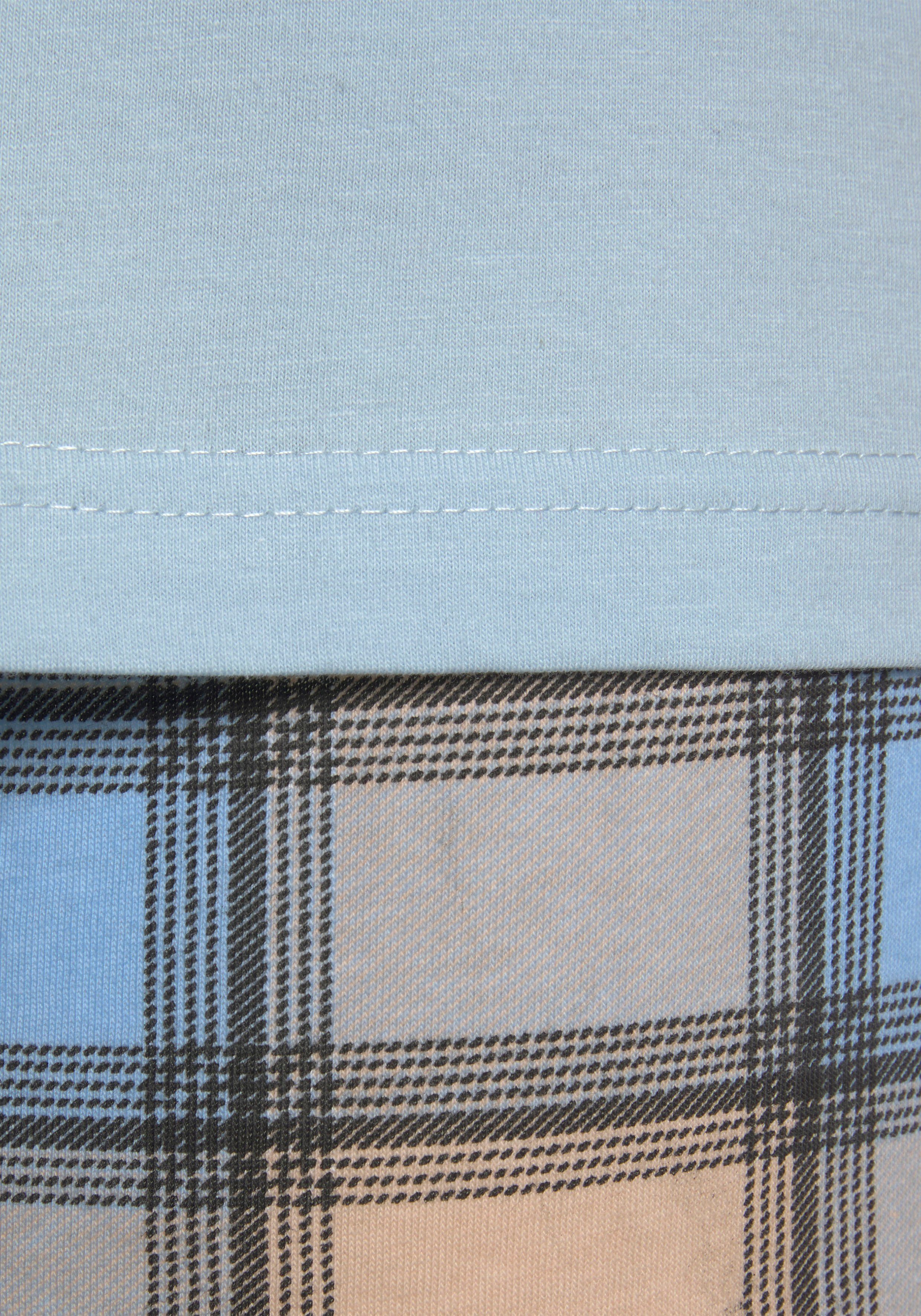 Vivance Dreams Shortama met frontprint (4-delig, Set van 2)