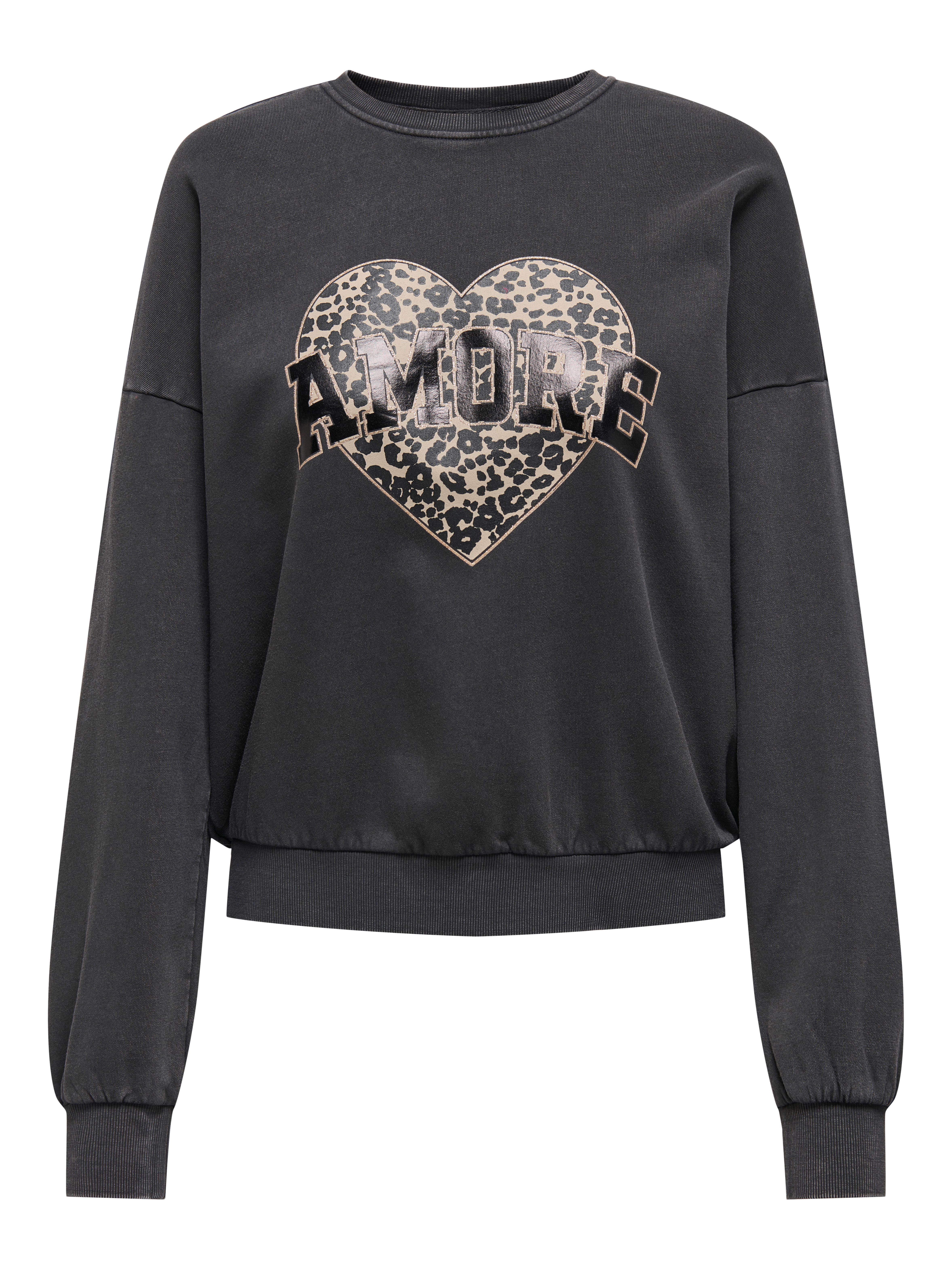 Only Sweatshirt ONLLAUREN L/S LEO O-NECK CC SWT