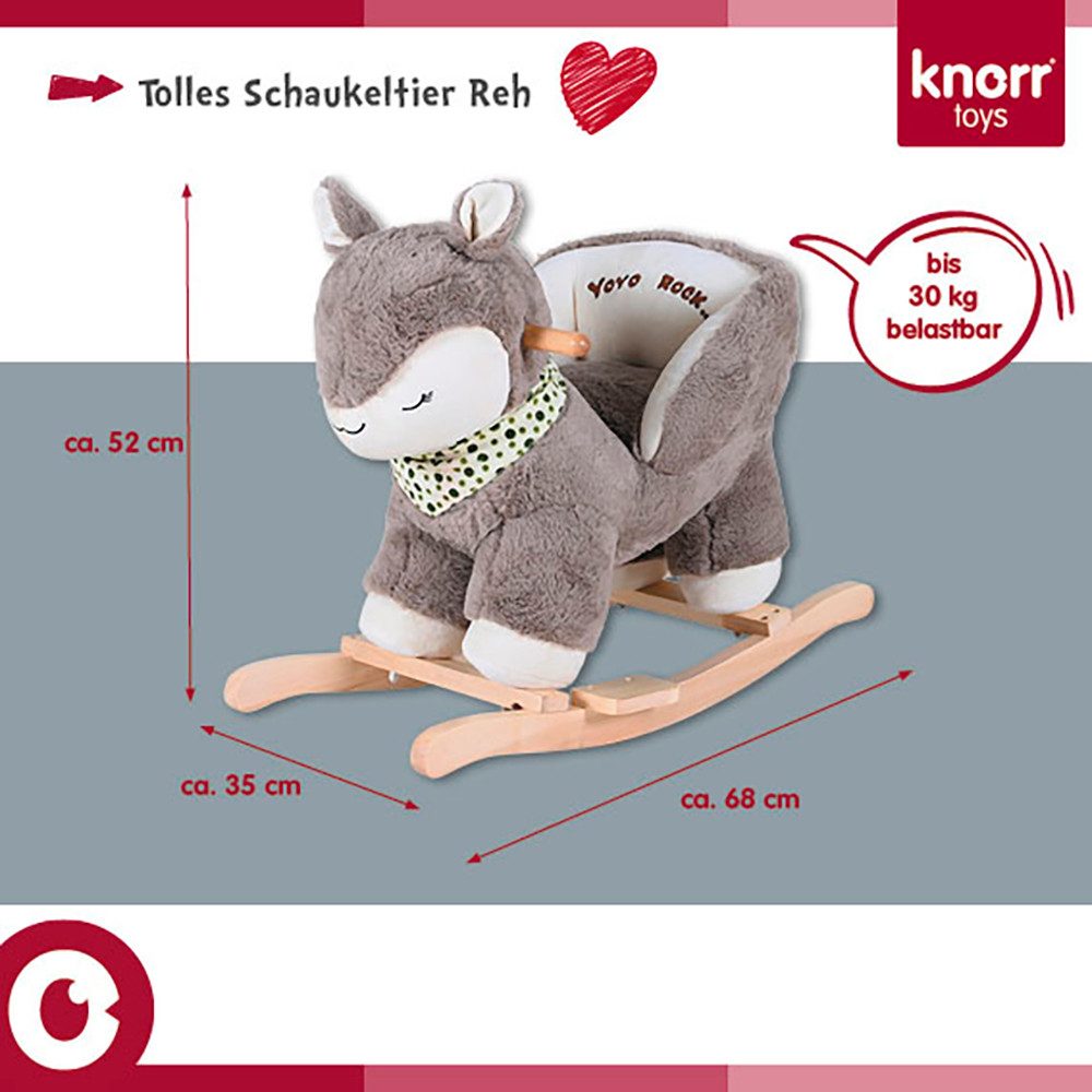 Knorrtoys® Schommeldier Ree