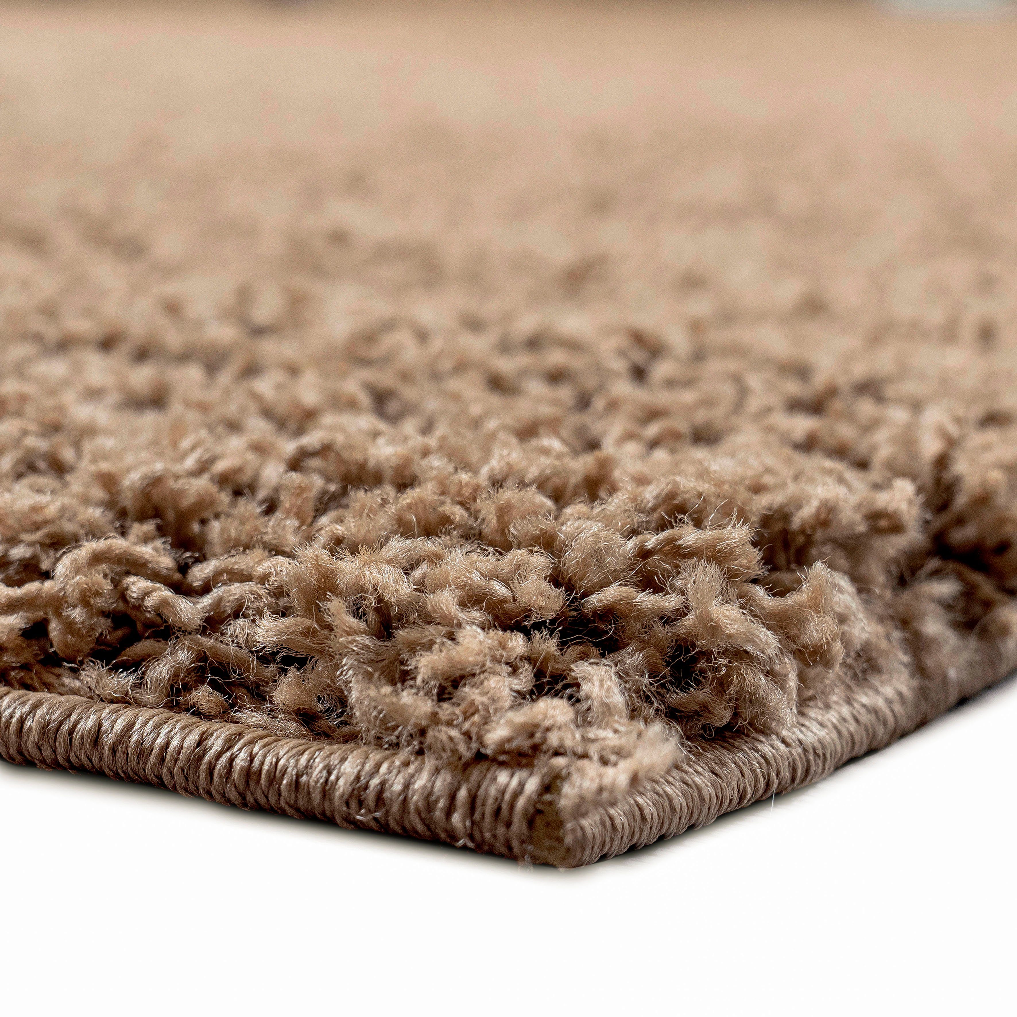 Bruno Banani Hoogpolig vloerkleed Shaggy Soft geweven, uni kleuren, bijzonder zacht en knuffelig, klantenfavoriet