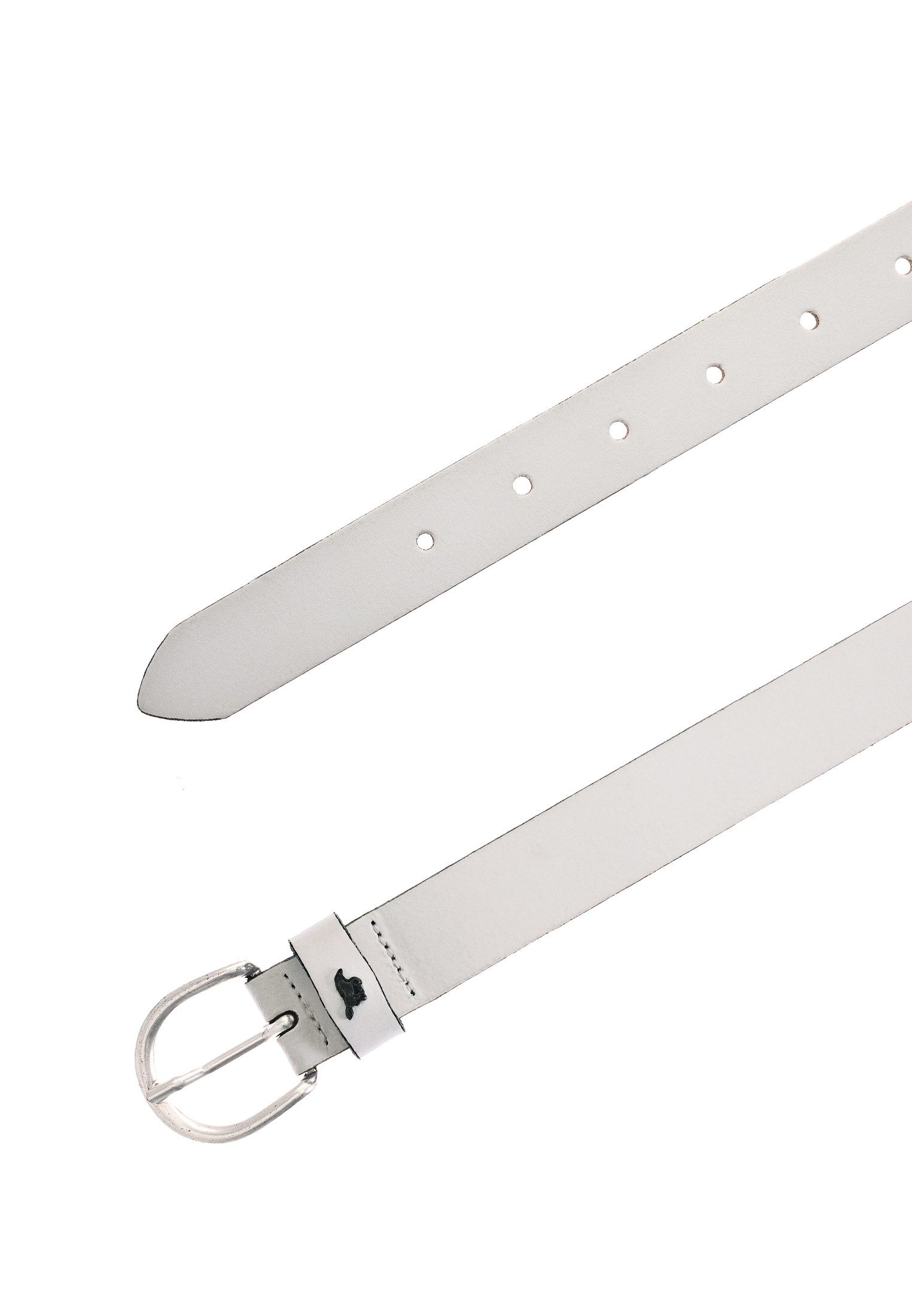 MUSTANG Leren riem Pull-up leer met vintage karakter, in smalle vorm, 2,5 cm