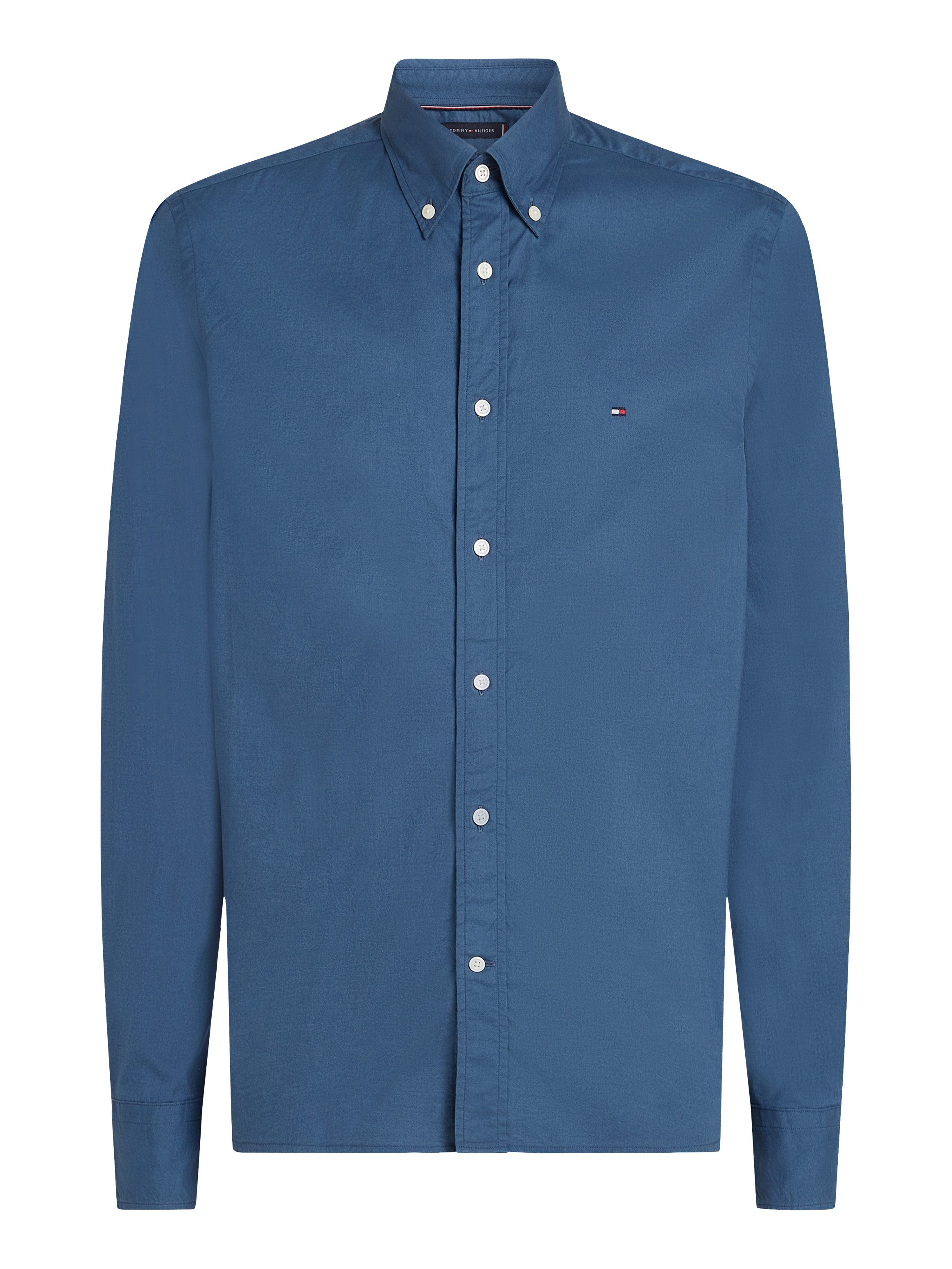 Tommy Hilfiger Businessoverhemd FLEX POPLIN SOLID RF SHIRT 1