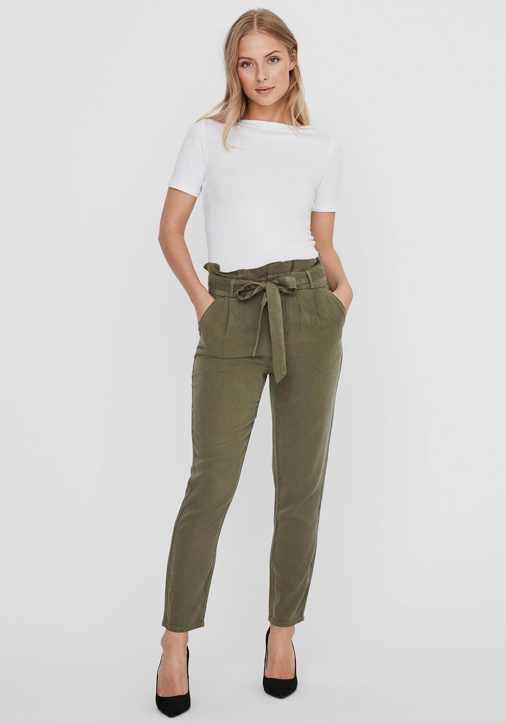 Vero Moda Shirt met korte mouwen VMPANDA MODAL S/S TOP NOOS