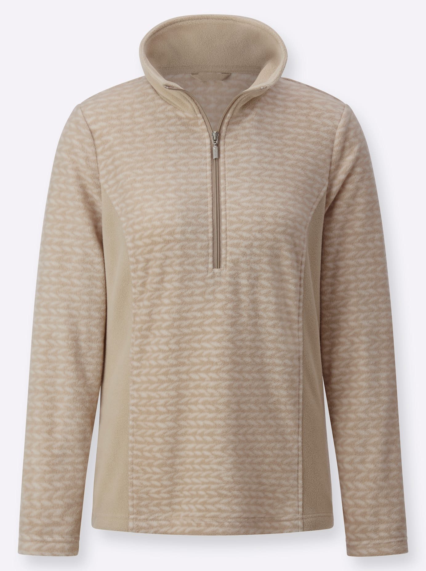 Casual Looks Fleece-shirt Fleeceshirt (1-delig)